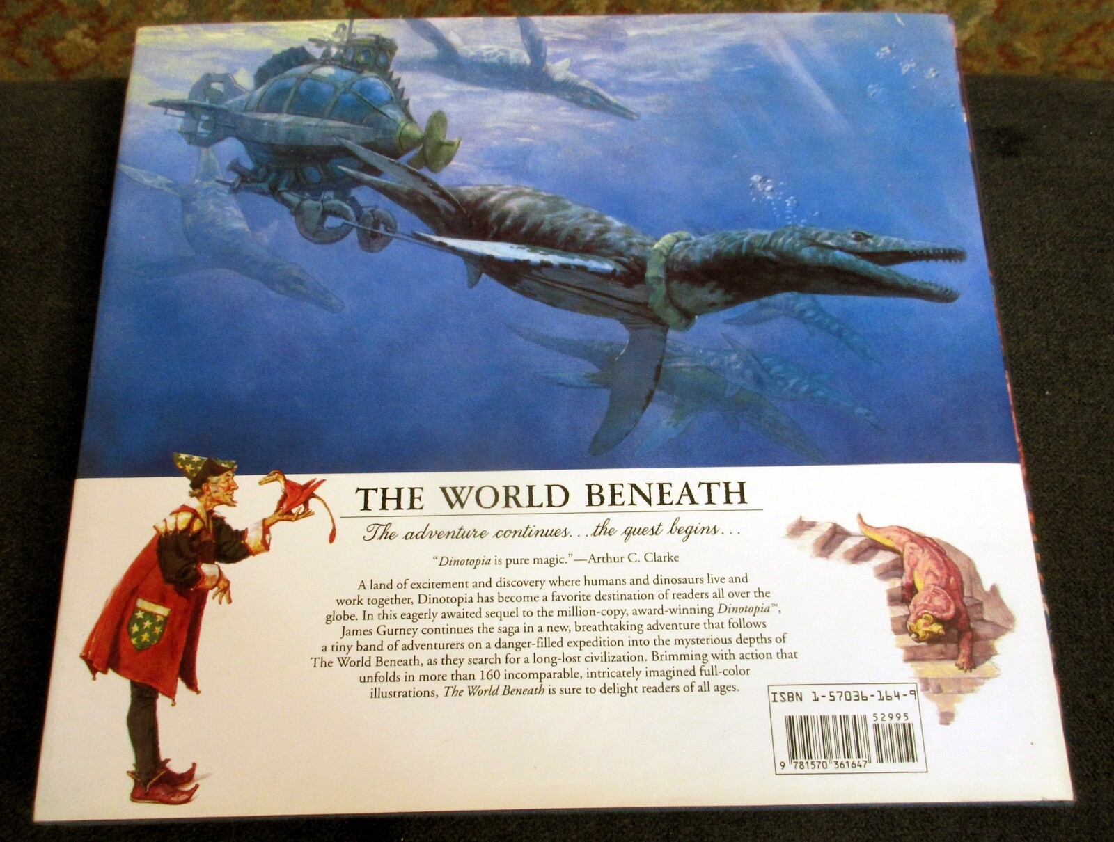 James Gurney « DINOTOPIA, The World Beneath » – Hardcover with dustjacket