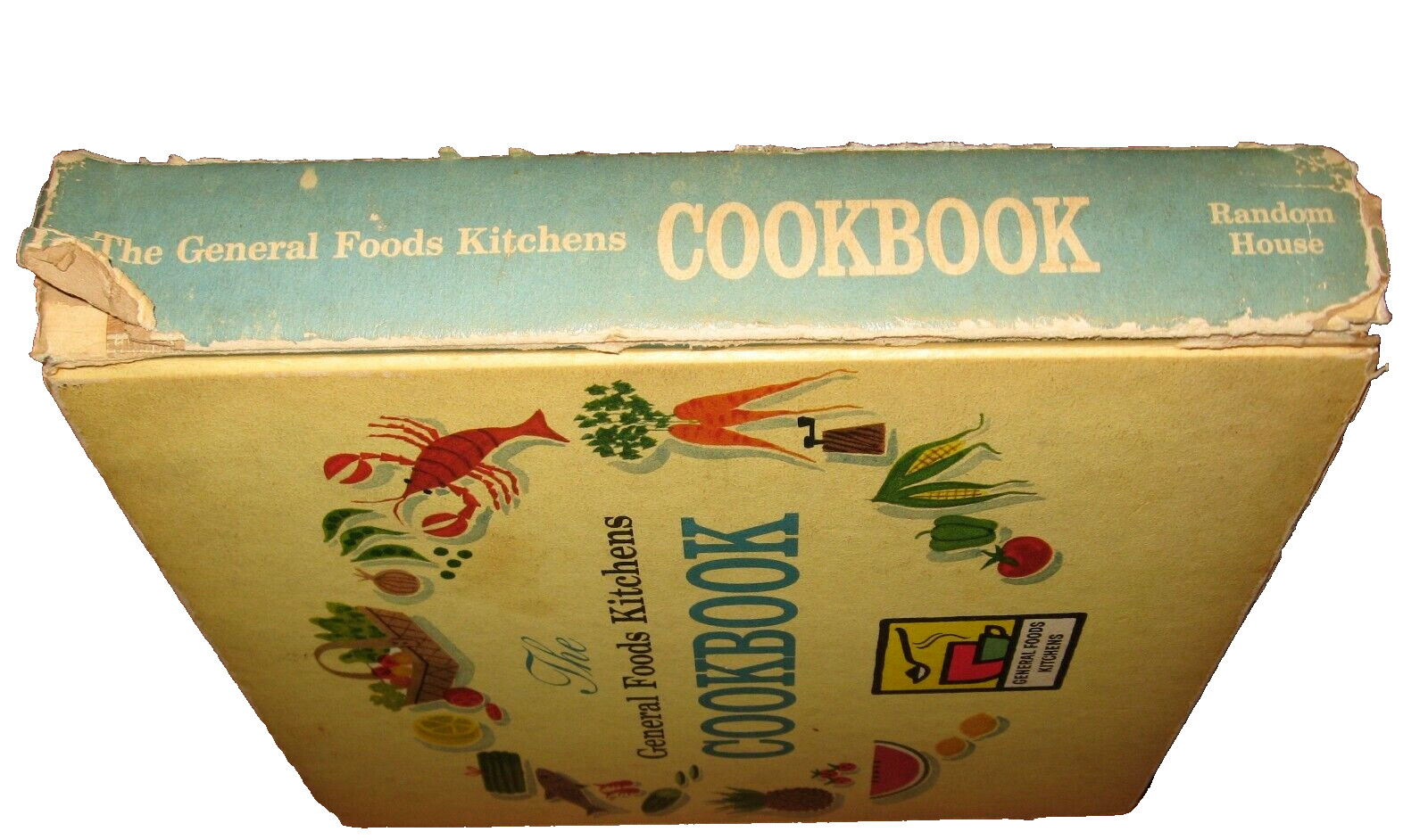 VTG Recipes 1959 1st Print The General Foods Kitchen Cookbook Cook Book HC +