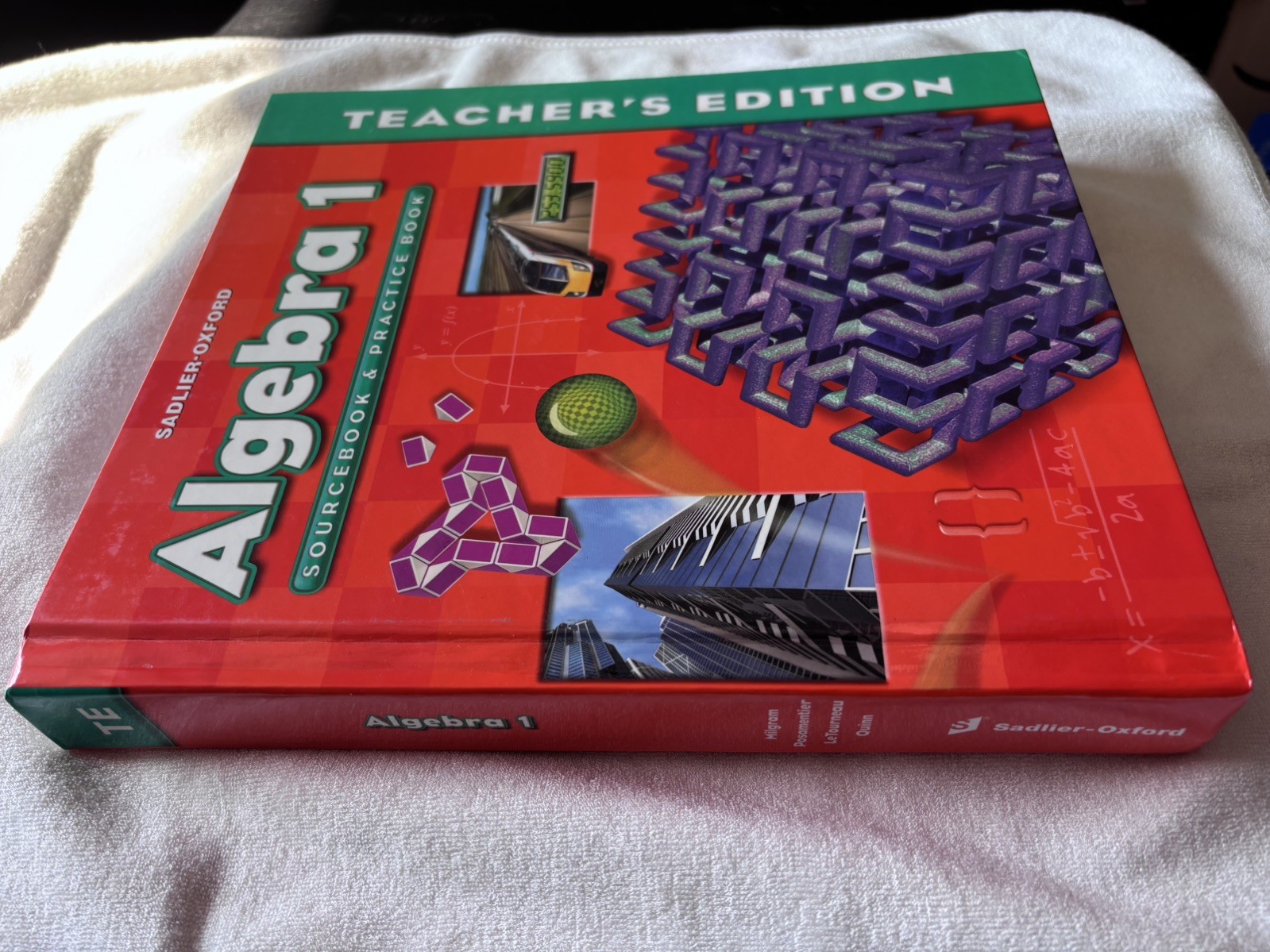 Sadlier-Oxford Algebra 1 Teacher&rsquo;s …, R. James Milgra
