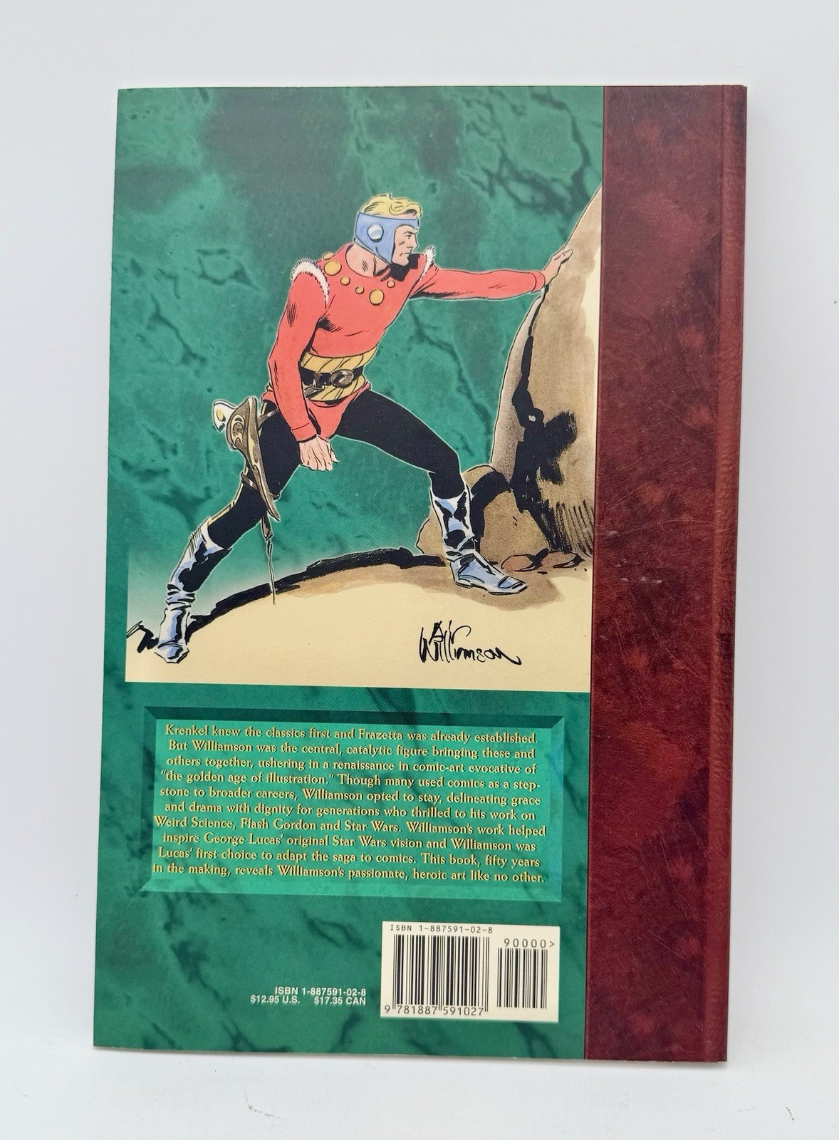 AL WILLIAMSON SKETCHBOOK Spurlock Vanguard 1998 Art Sketch Book Flash Gordon