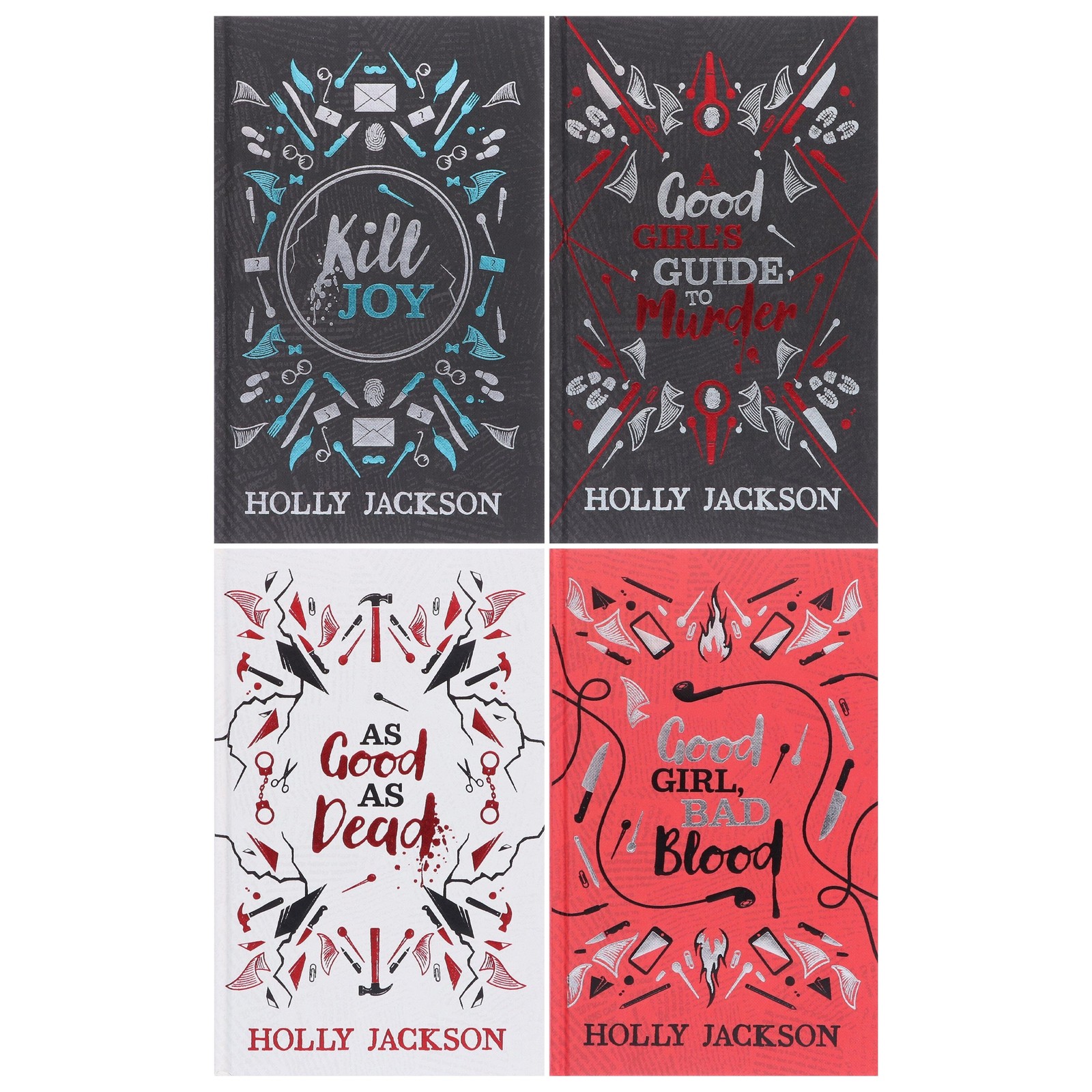 A Good Girl&rsquo;s Guide to Murder By Holly Jackson: 4 Books Set – Ages 14+- Hardback