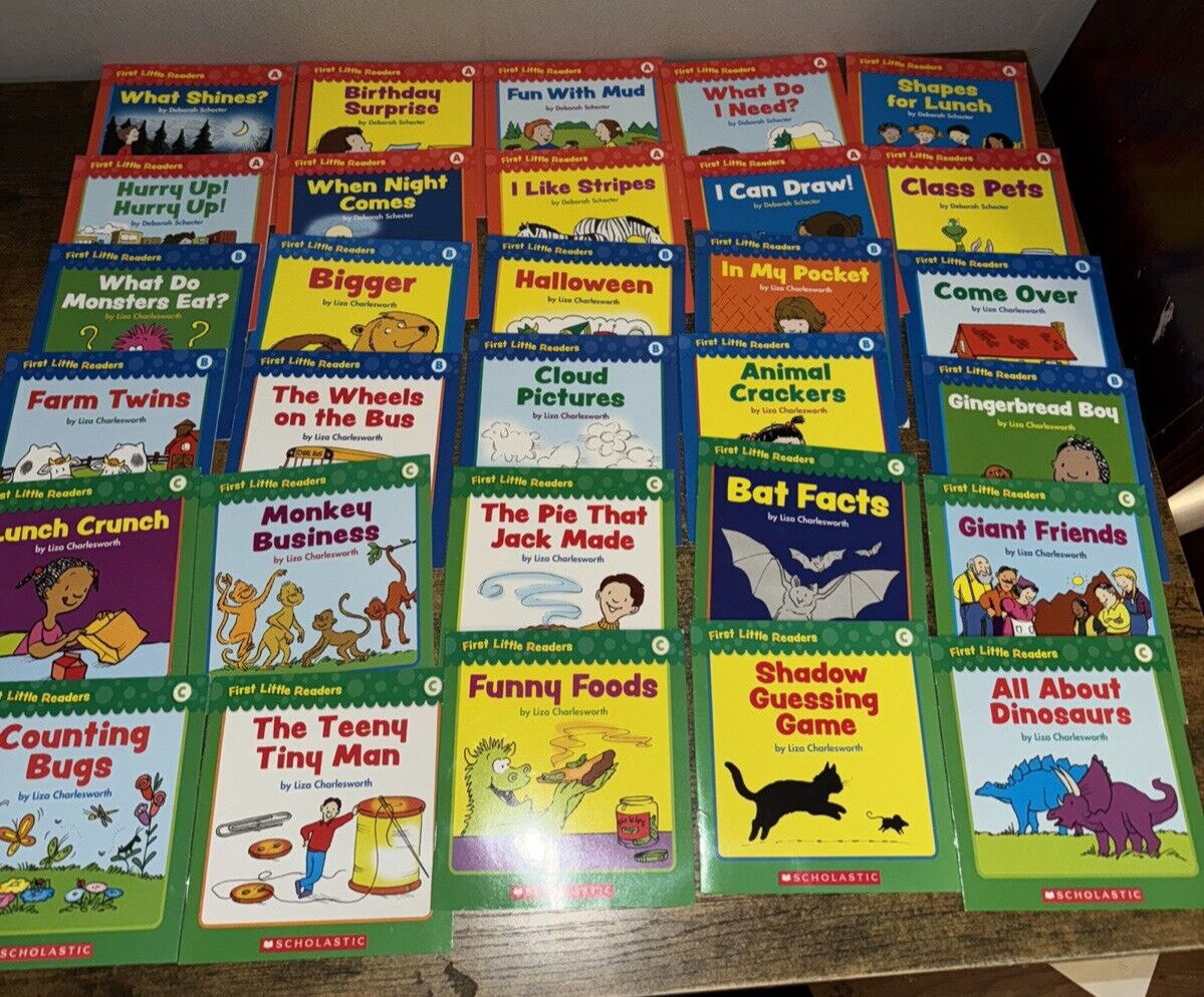 Learn to Read Lot 30 Children&rsquo;s First Little Leveled Readers Reading Books