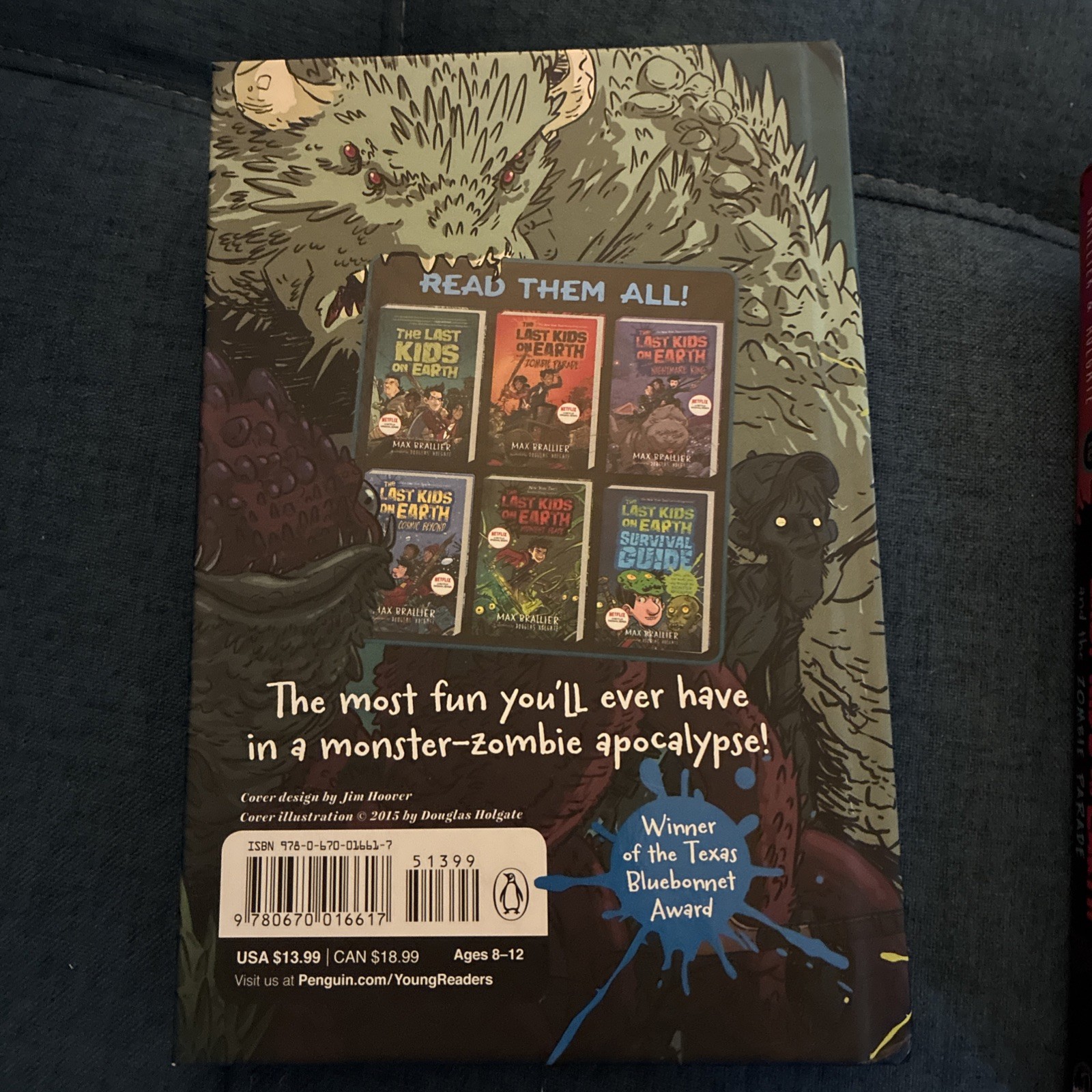 The Last Kids on Earth 5 Hardcover Books Set 1 & 2 by Max Braillier