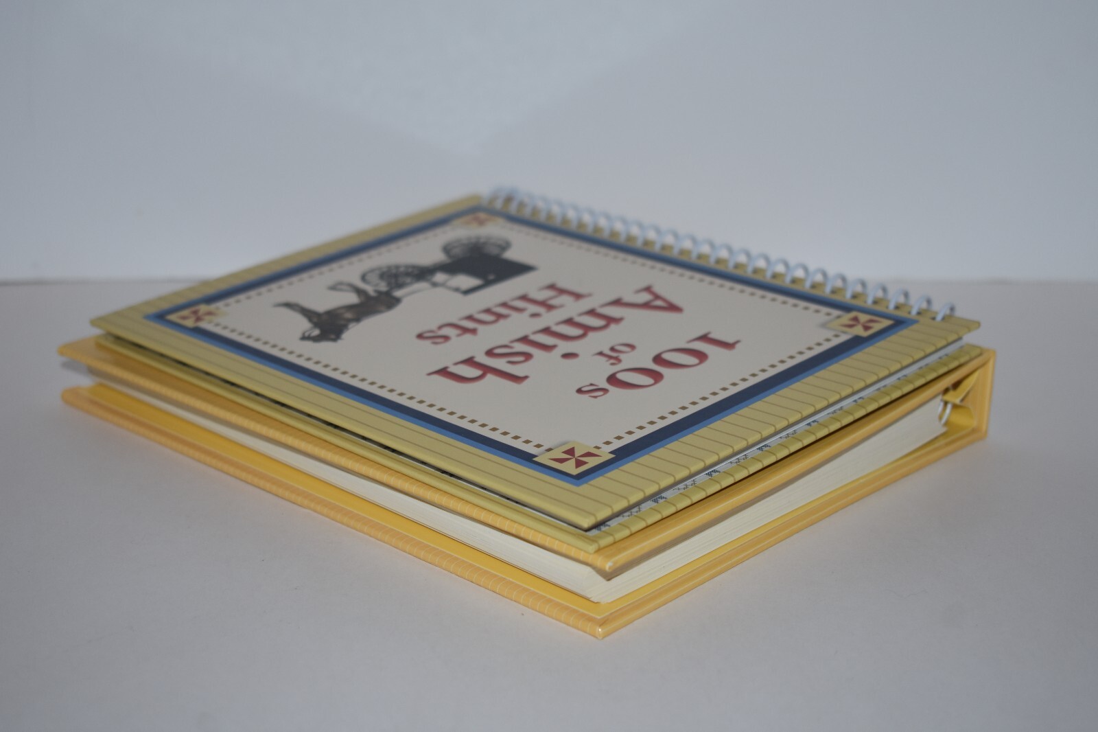 2 AMISH BOOKS – AMISH COOKING & 100&rsquo;s OF AMISH HINTS – HARDCOVER – RECIPES