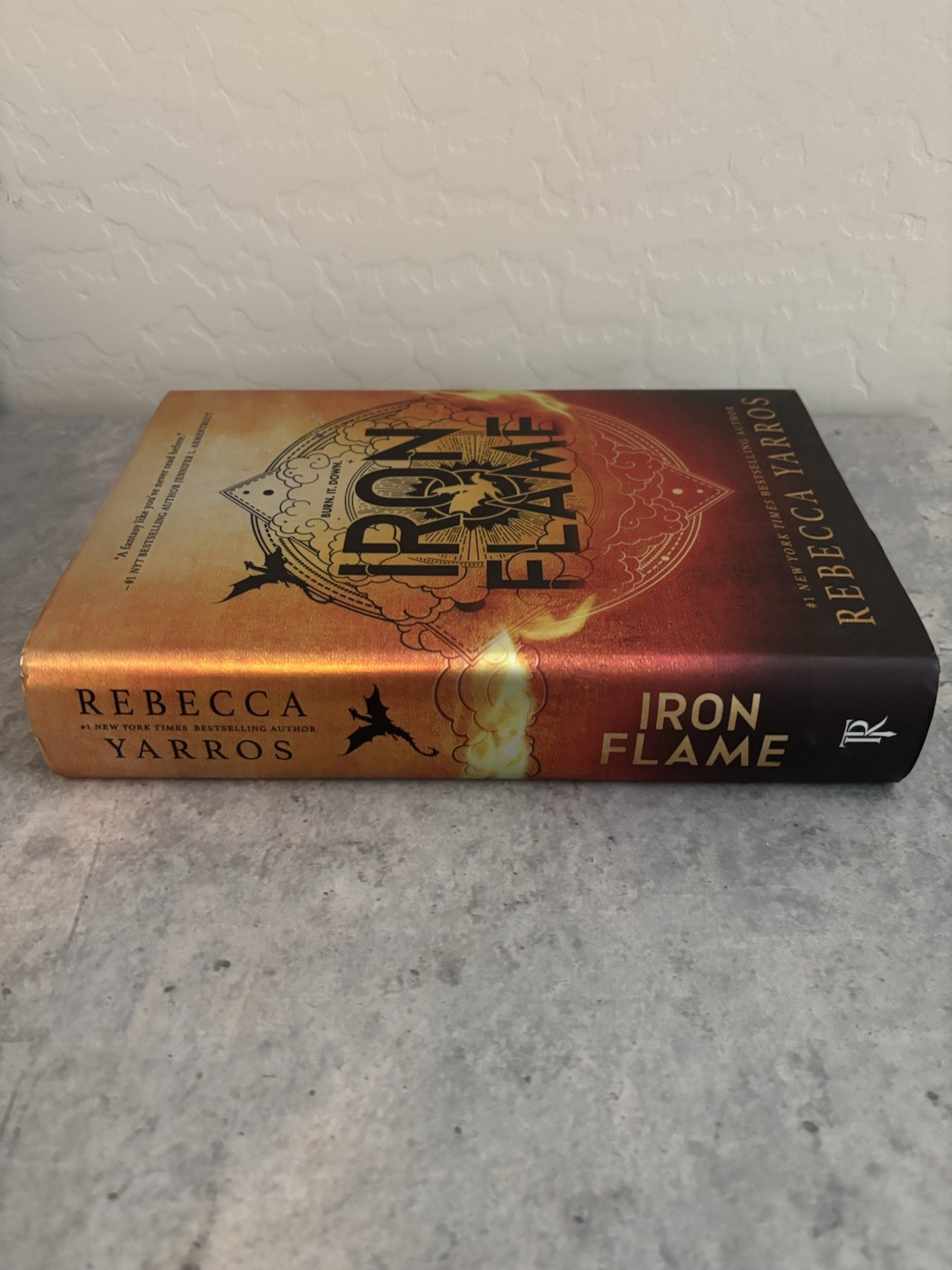 Iron Flame – First Edition Hardcover, Rebecca Yarros, The Empyrean Ser.