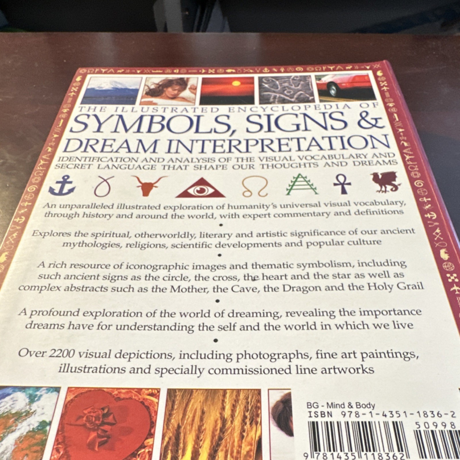Metro Books Illustrated Encyclopedia Symbols Signs Dream Interpretation Hardcov…