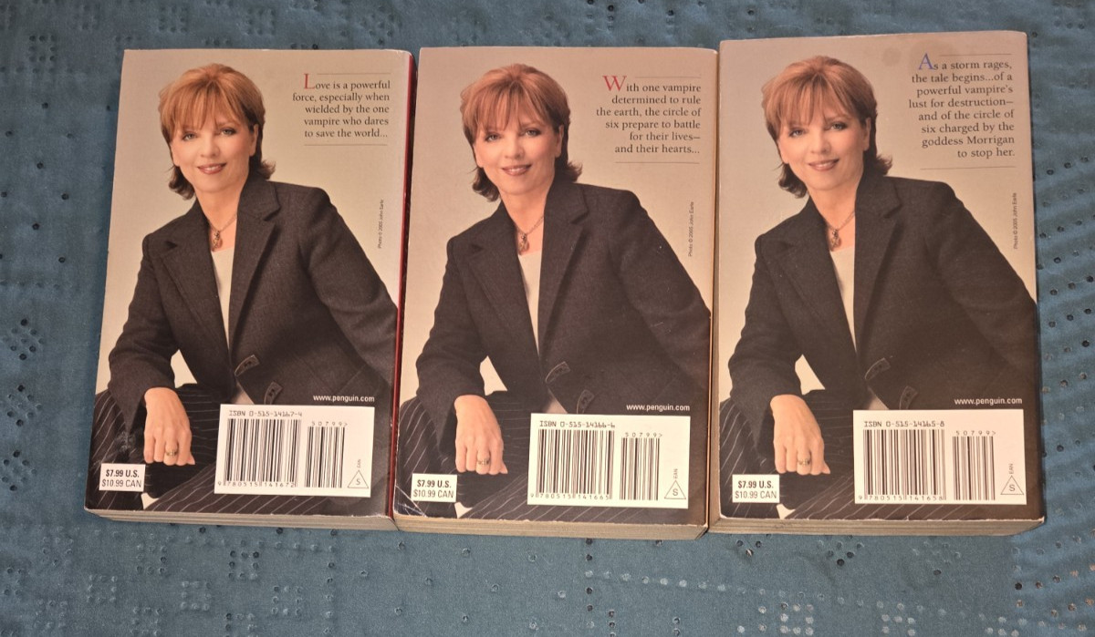 Nora Roberts Circle Trilogy Complete 3 MM Pbs. Morrigan&rsquo;s Cross Valley Silence
