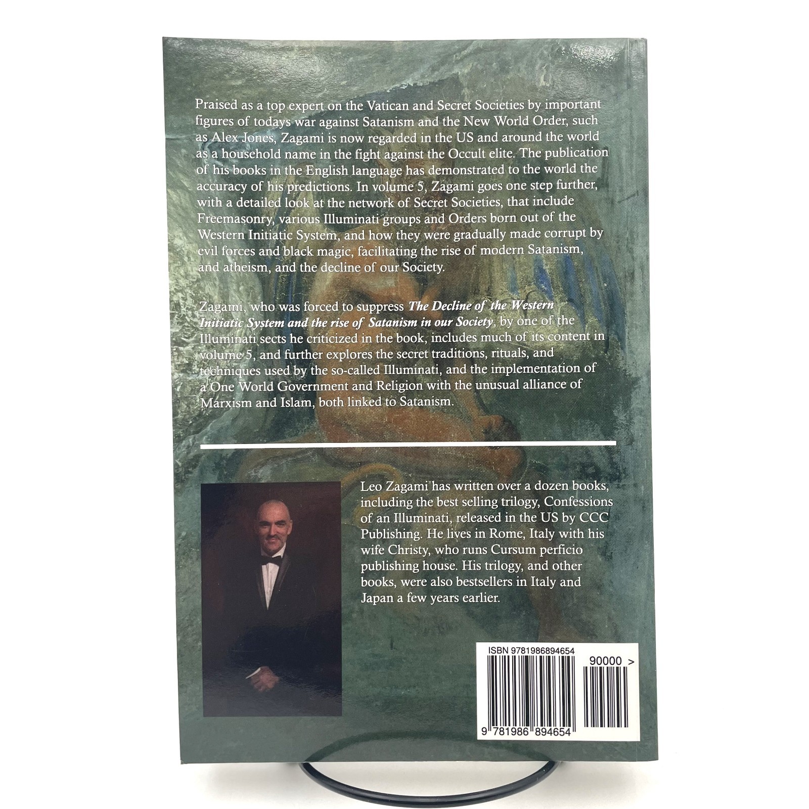 Illuminati Book Bundle Nicolas Laos Meaning of Being HC Zagami Confessions V PB