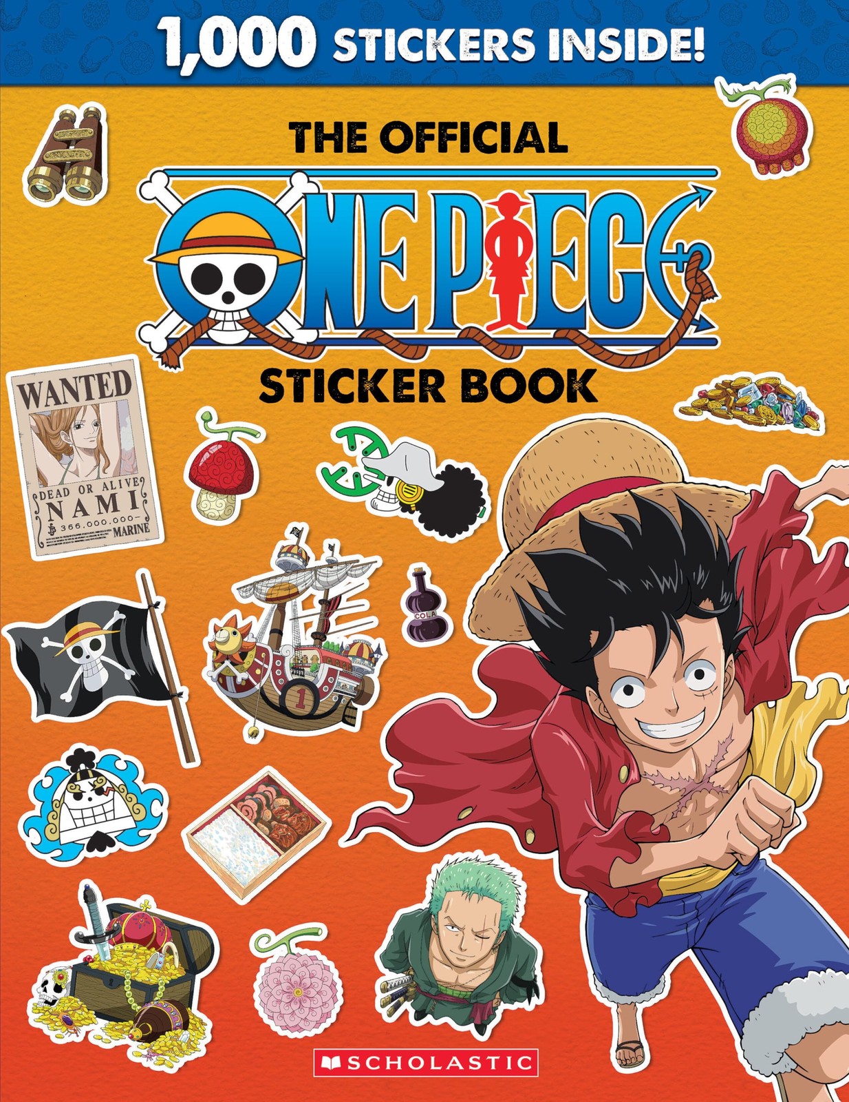 The Official One Piece Sticker Book – novelty_book Scholastic