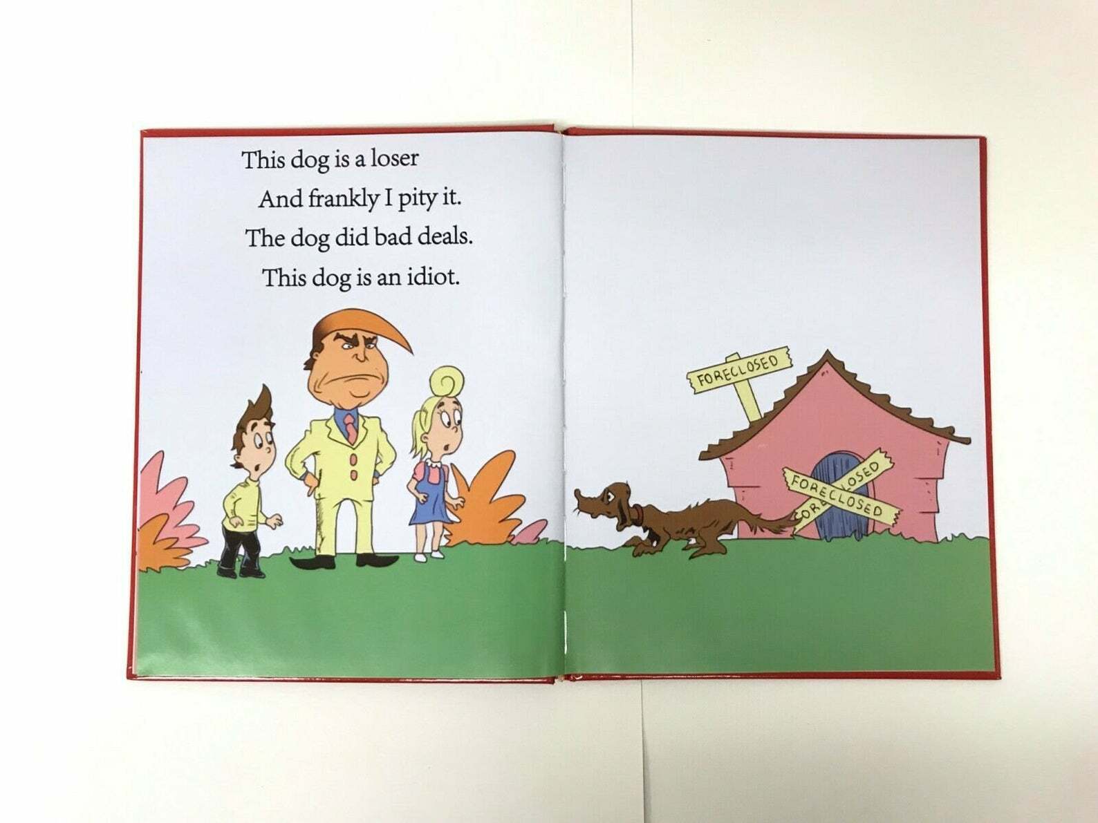 Hardcover Winners Aren&rsquo;t Losers Donald Trump Children&rsquo;s Book