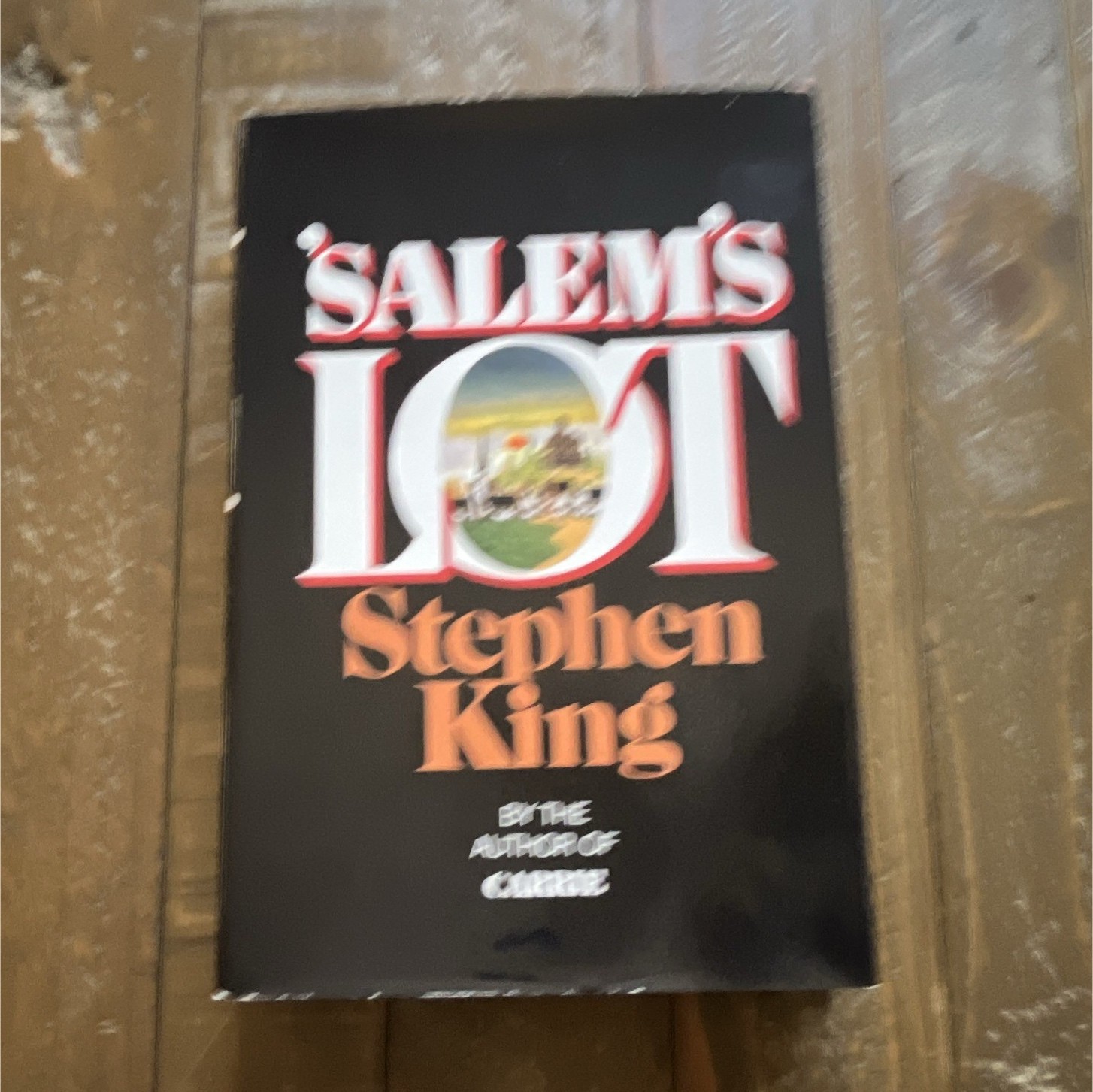 Stephen King &lsquo;Salem&rsquo;s Lot Hardcover Novel w/ Dust Jacket, Doubleday