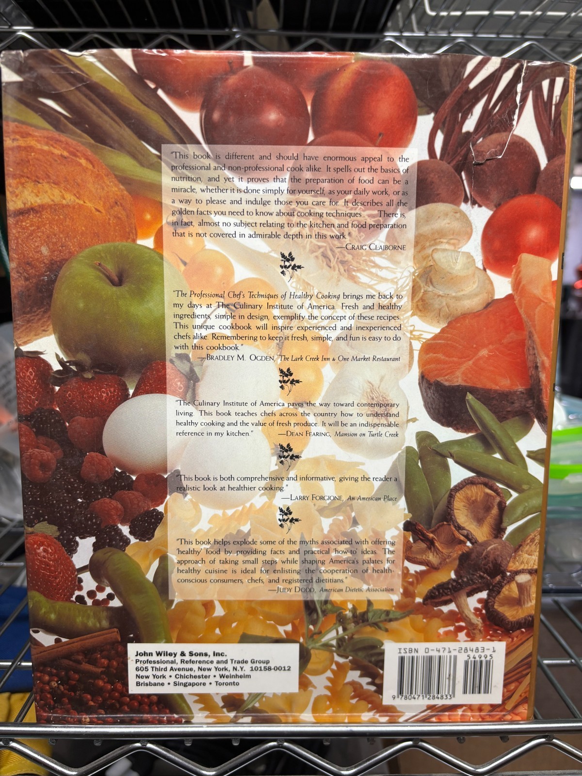Professional Chef&rsquo;s Techniques of Healthy Cooking by Mary Deirdre Donovan and…