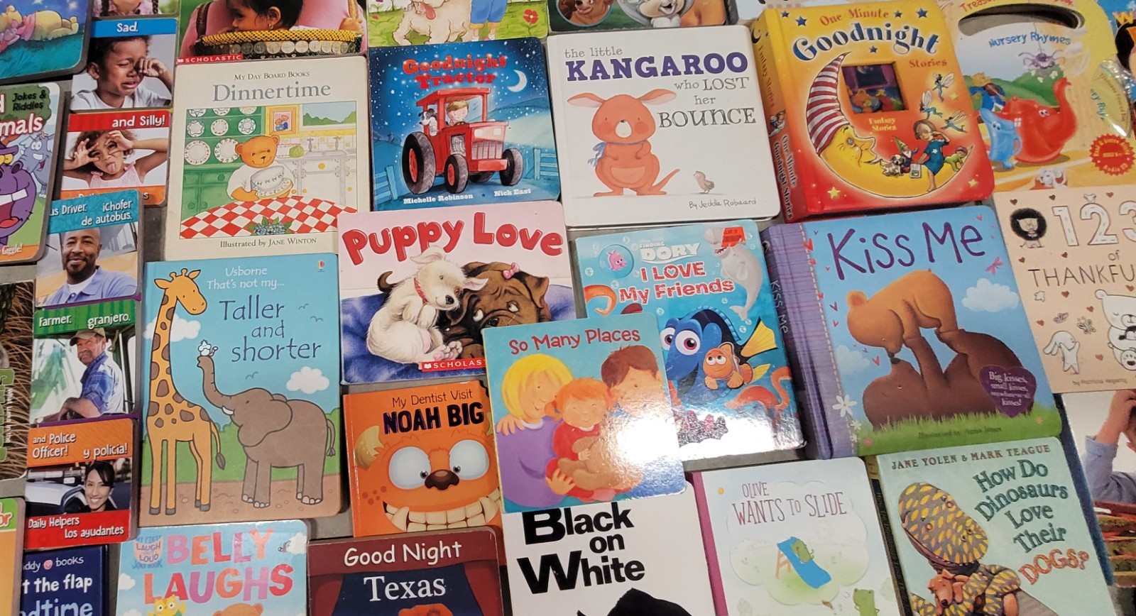Huge Lot Of 80 Board Books for Children&rsquo;s/ Toddler Babies/Preschool/Daycare