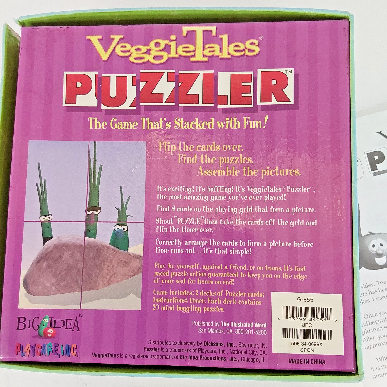 Veggie Tales Bundle: Puzzler Game, Books, Dictionary, Bible Storybook