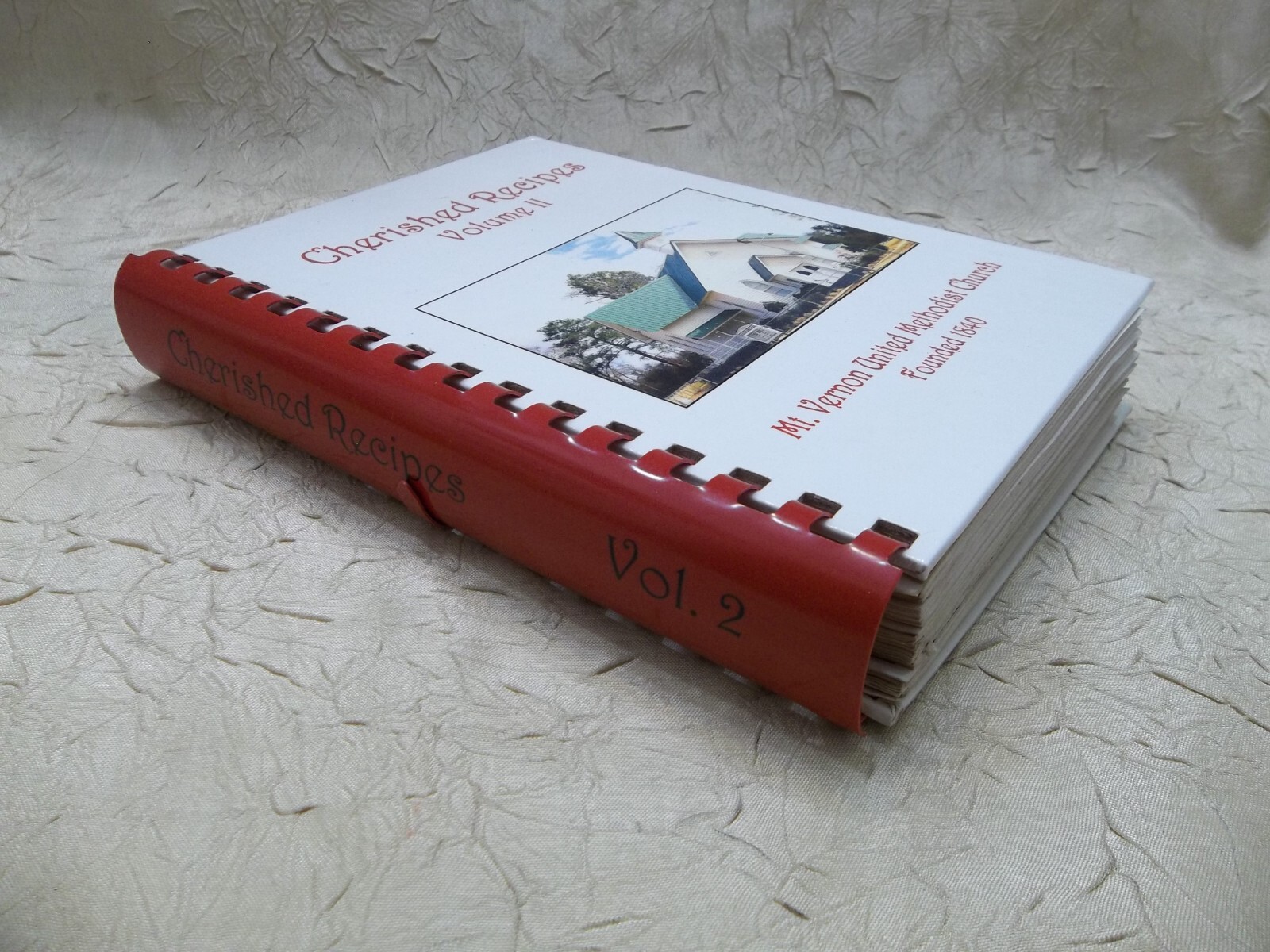 Cherished Recipes Volume II Cookbook Mt Vernon Alabama United Methodist Church