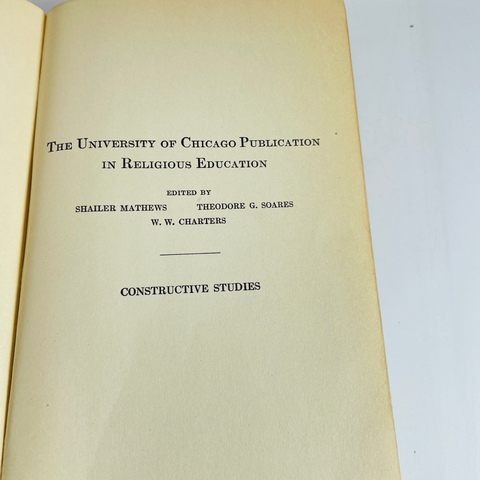 Student&rsquo;s Gospels Mathews Goodspeed 1927 1st Ed Bible Study University Chicago