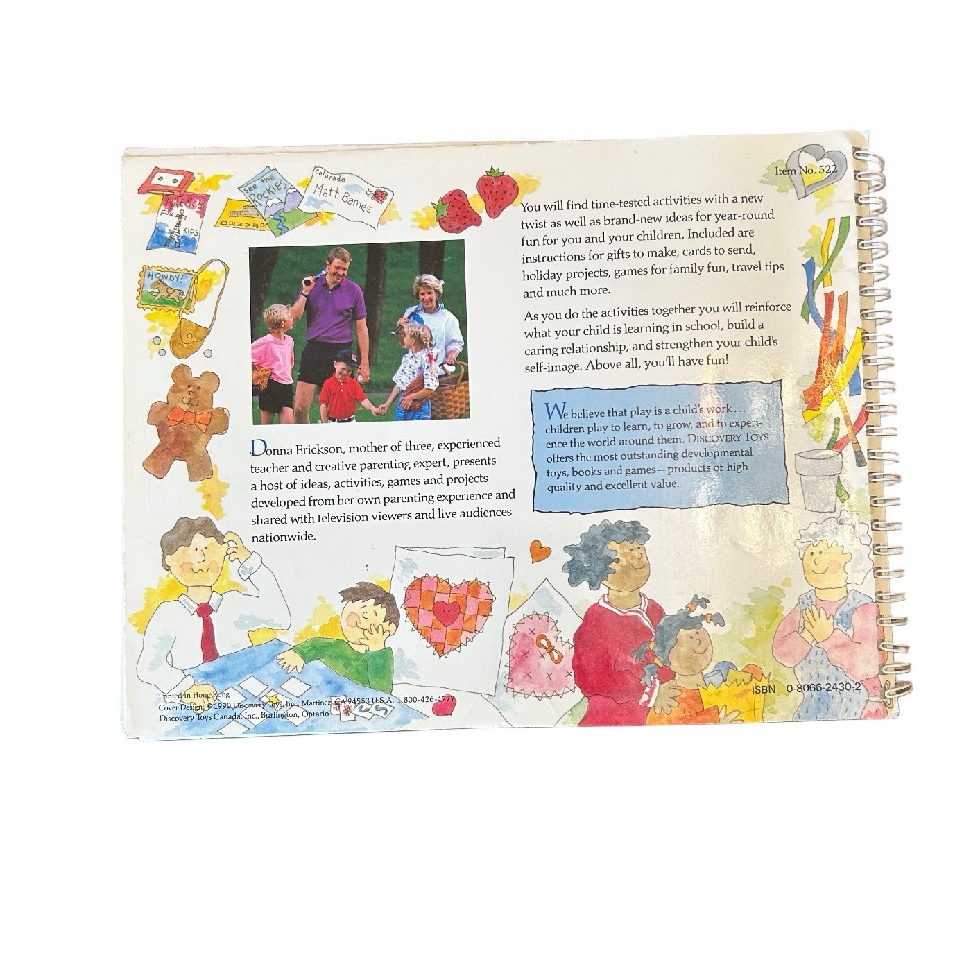 Creative Ideas Activities Games Projects Parent Teacher Resource Book