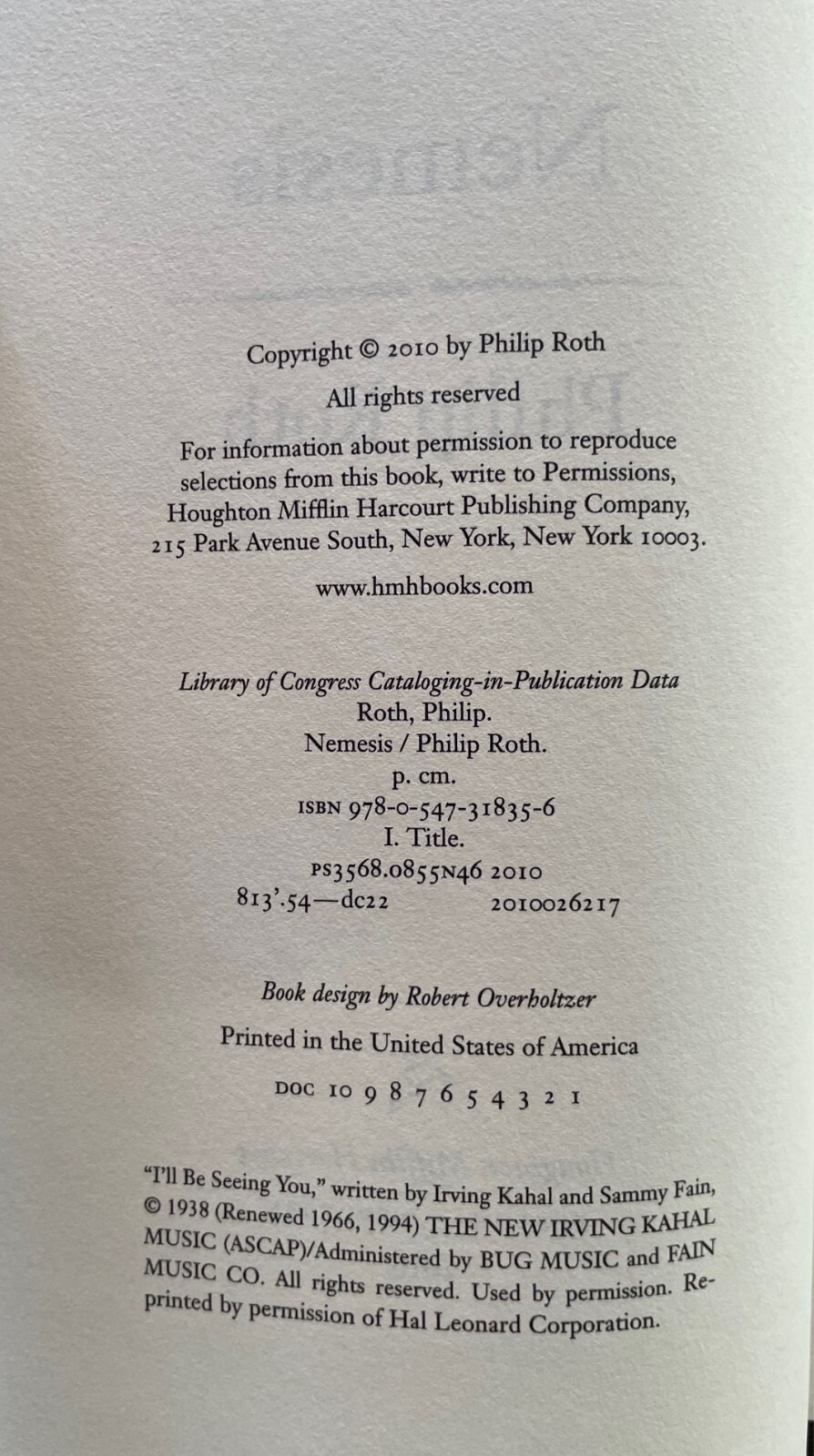 Lot of 7 Philip Roth novels 6) 1st & 1) 2nd Editions. HB w/Dust jacket. G-VGC