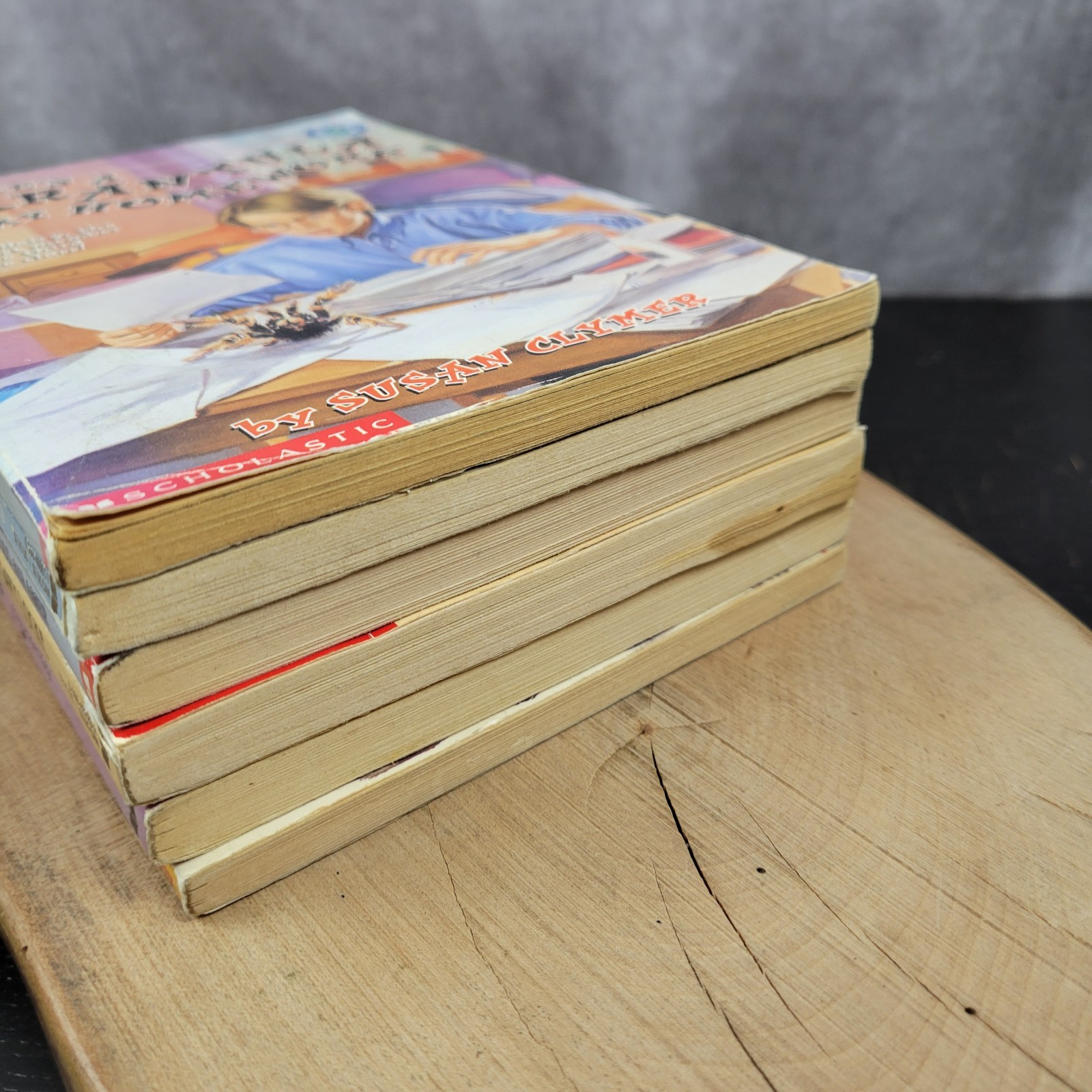 Vintage Apple Fiction Paperbacks Chapter Book Lot Scholastic 1980&rsquo;s & 1990&rsquo;s