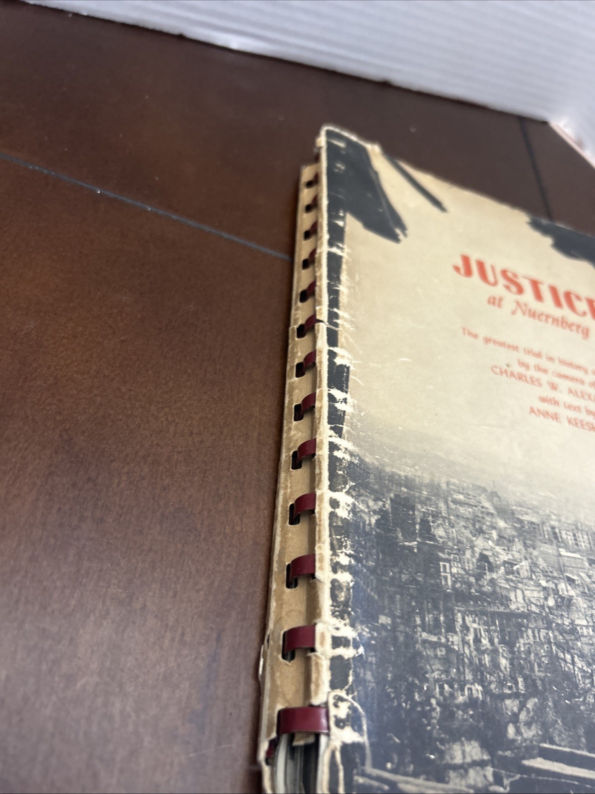 Justice at Nuerberg Trial Pictorial Record Charles Alexander/Anne Keeshan 1946