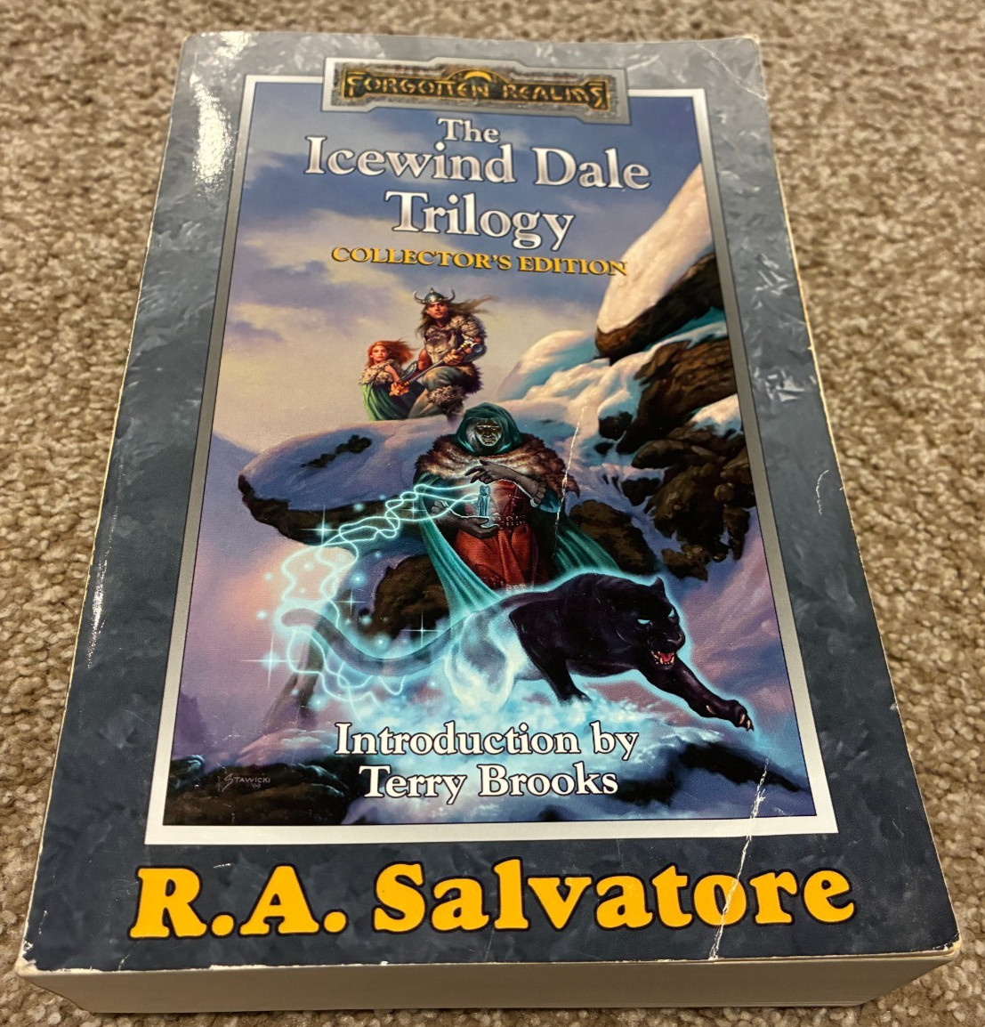 The Icewind Dale Trilogy: Collector&rsquo;s Edition – R.A Salvatore – 2001 – RARE!