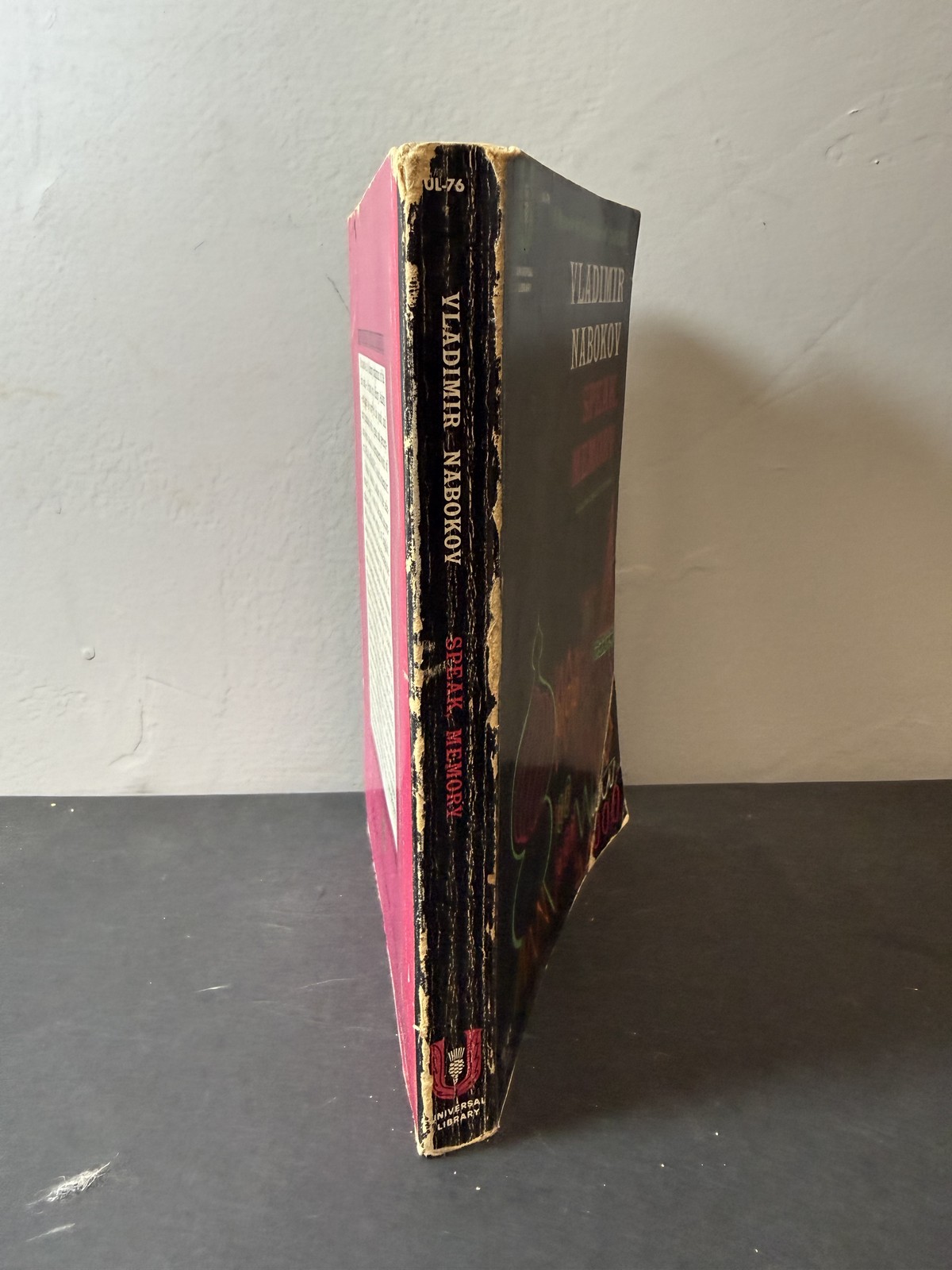 Vladimir Nabokov Speak, Memory (Universal Library UL-76) Paperback Memoir 1959
