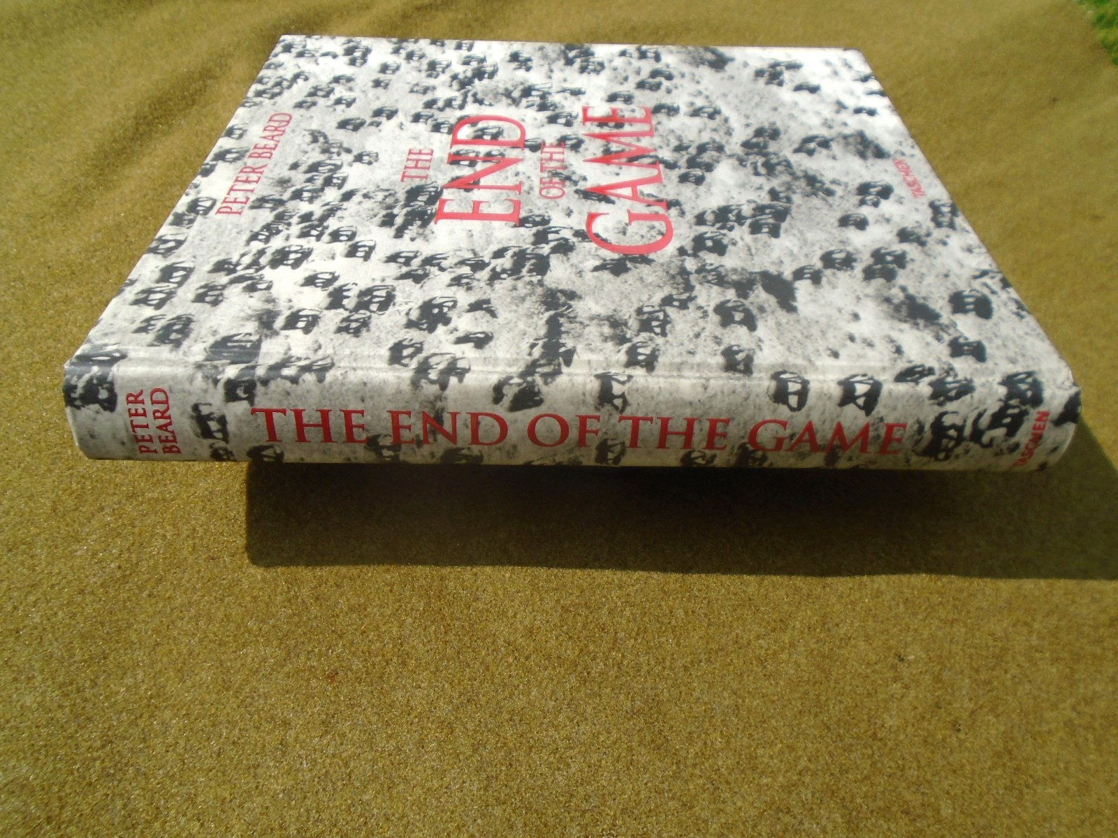 The End of the Game By Peter Beard Taschen 2008 Hardcover African Wildlife ~ VG+