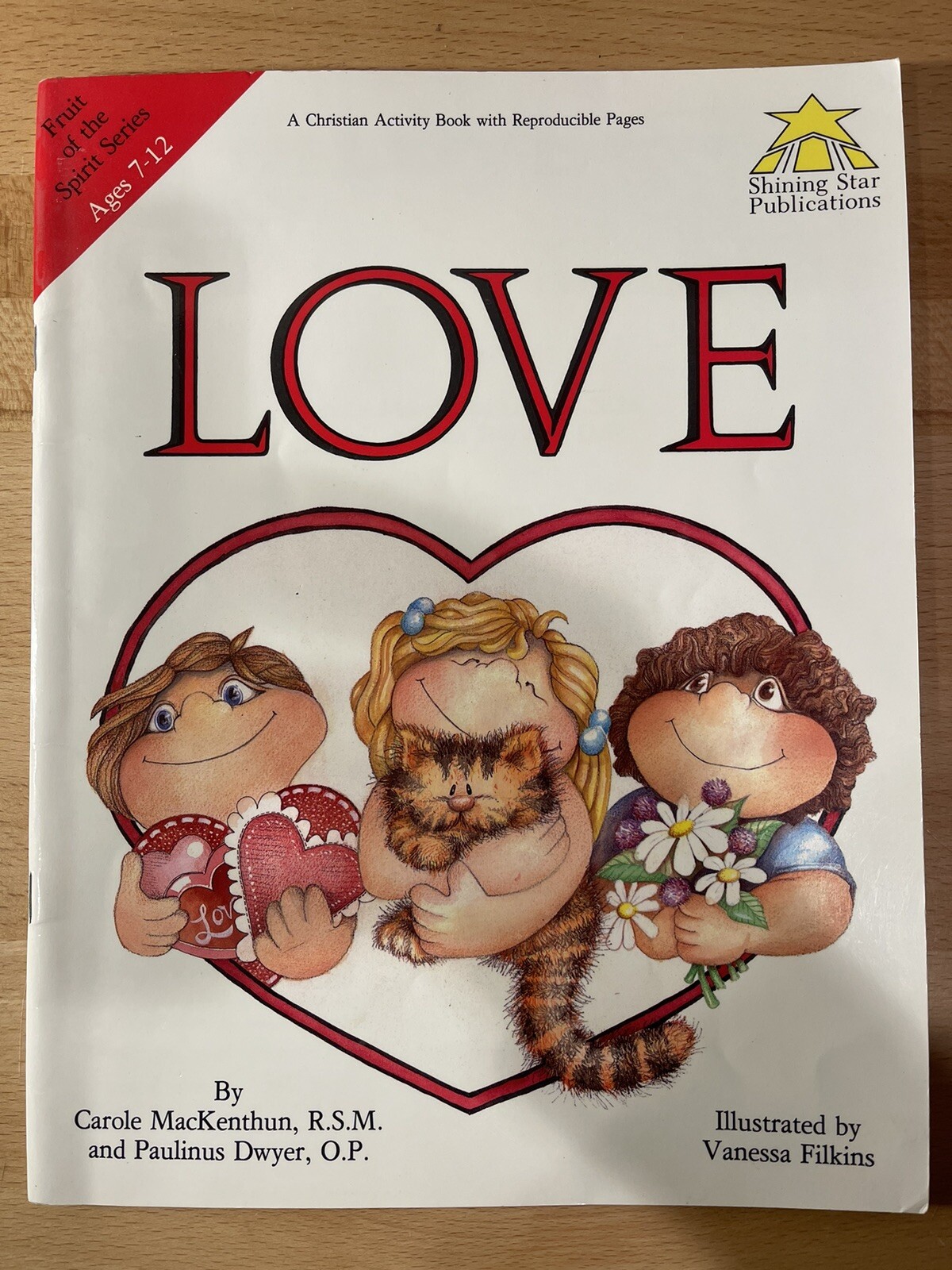 Love by Paulinus Dwyer; Carole MacKenthun Christian Activity Book Pre Owned