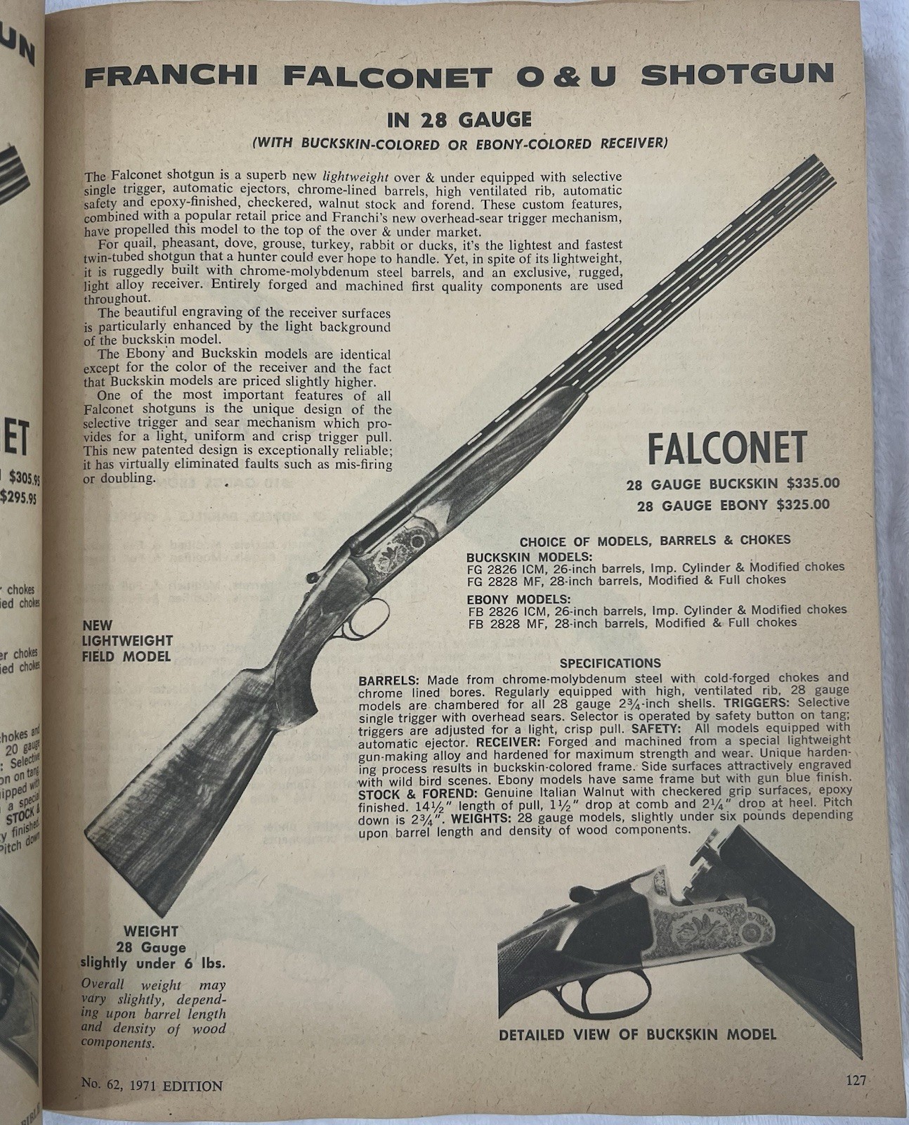 Shooter&rsquo;s Bible No. 62 1971 Edition by Stoeger Publishing Company, 576 Pages