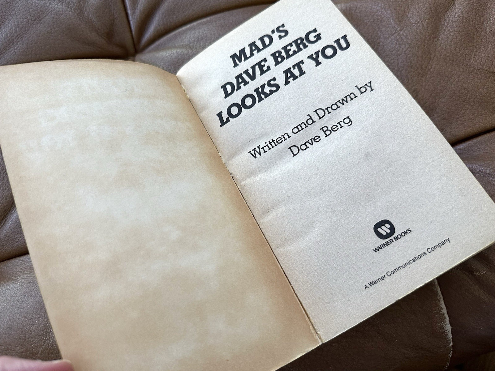 Mad&rsquo;s Dave Berg Looks At You by Dave Berg (1982, Paperback, Warner 1st printing)