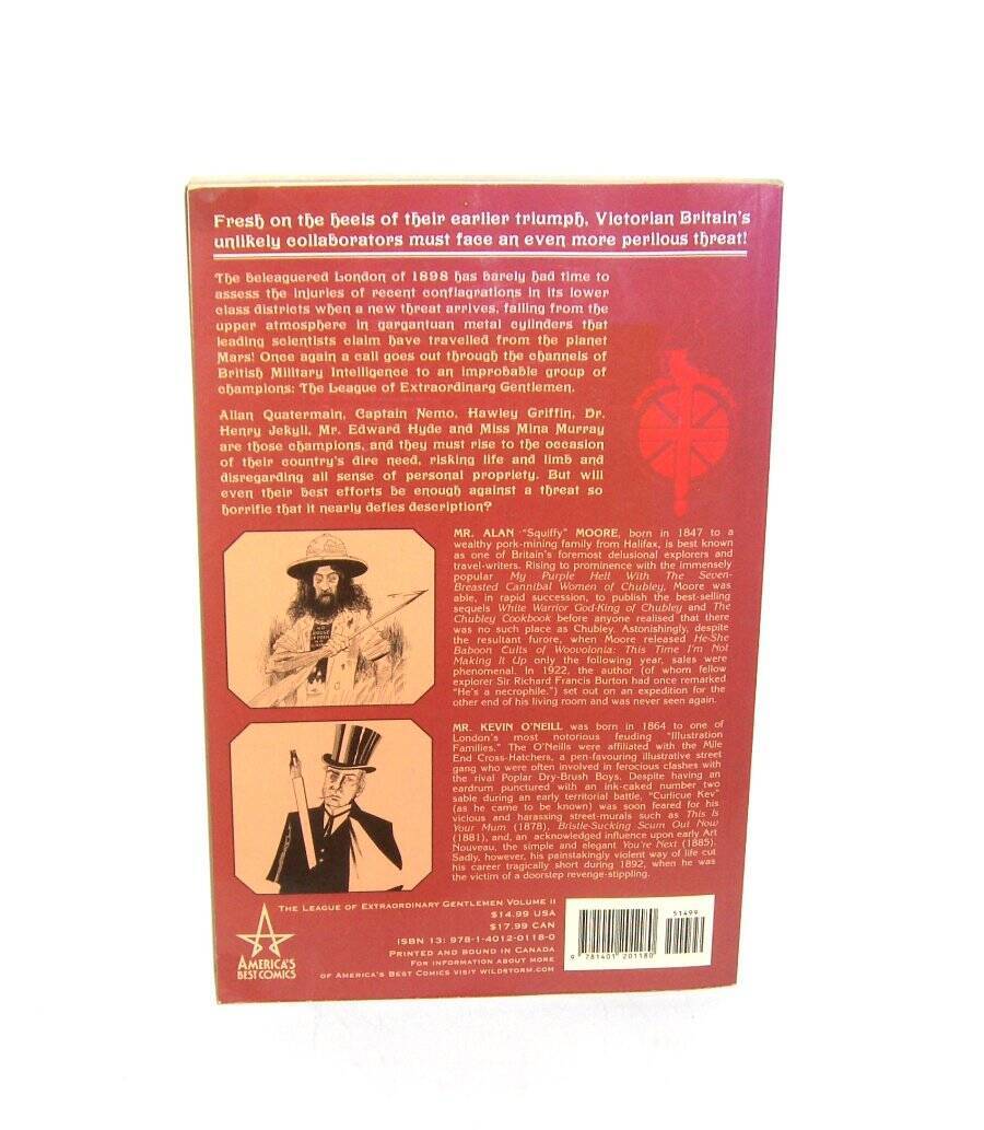 The League of Extraordinary Gentlemen Vol. II Alan Moore Kevin O&rsquo;Neill Free Ship