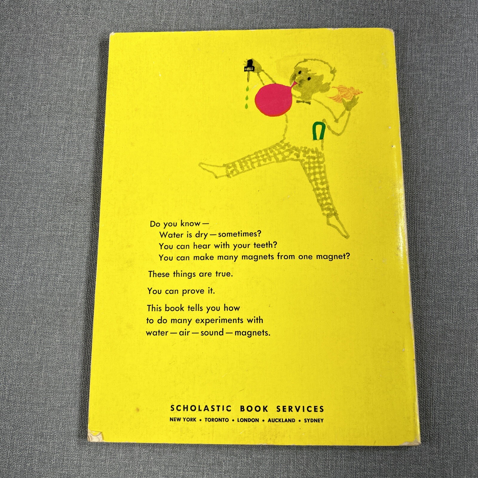 Prove It Rose Wyler & Gerald Ames 1963 Vintage Trade Paperback Book Children