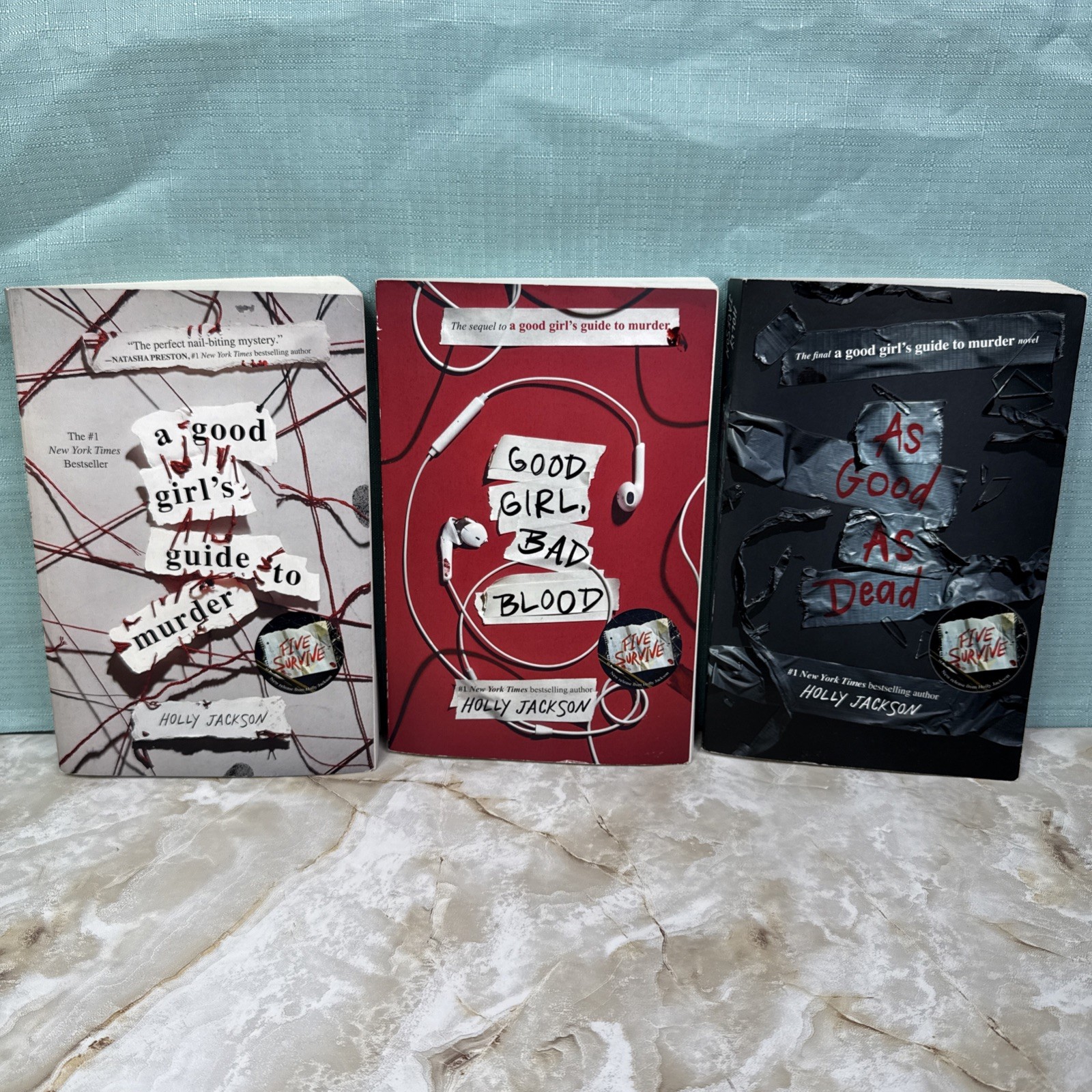 A Good Girl&rsquo;s Guide to Murder Series by Holly Jackson Paperback Set Trilogy