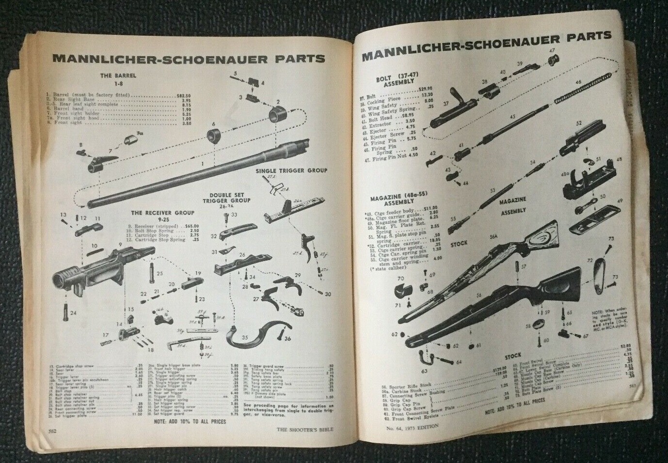 THE SHOOTER&rsquo;S BIBLE #64 1973 ED. HUNTING GUNS & ACCESSORIES CATALOG 576 PAGES