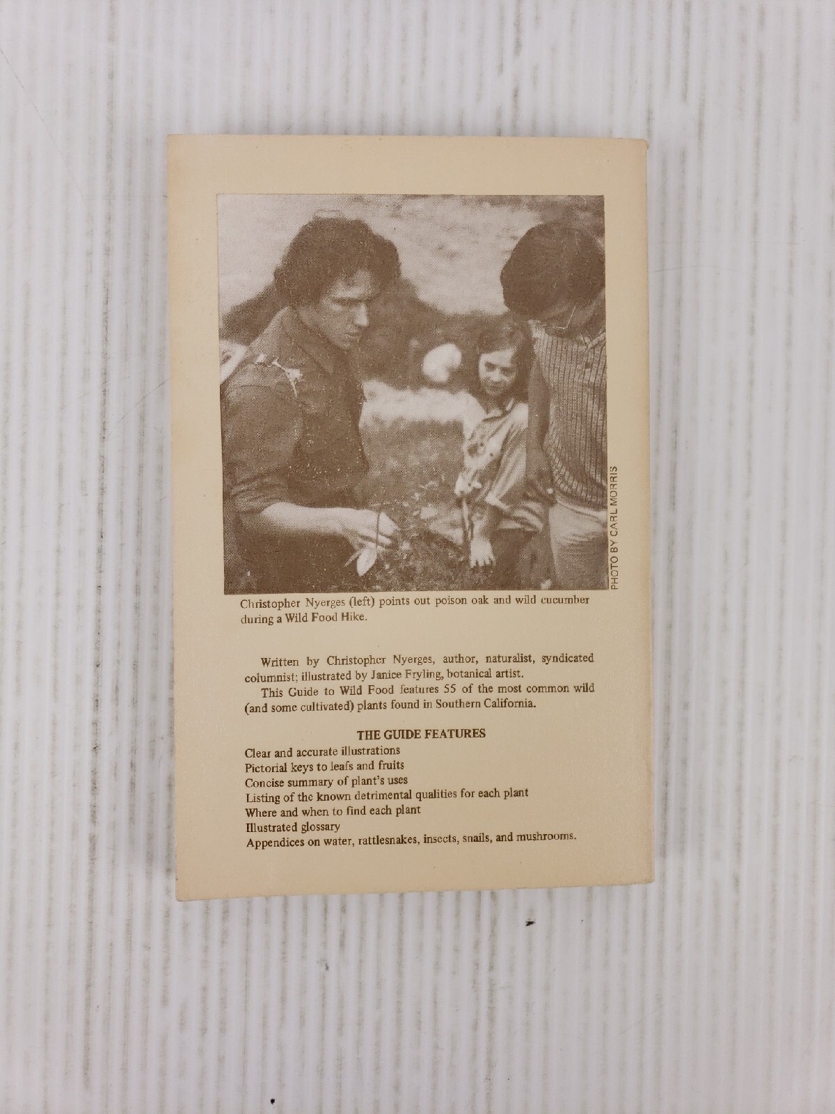 A Southern Californian&rsquo;s Guide to Wild Food Volume 1 by Christopher Nyerges