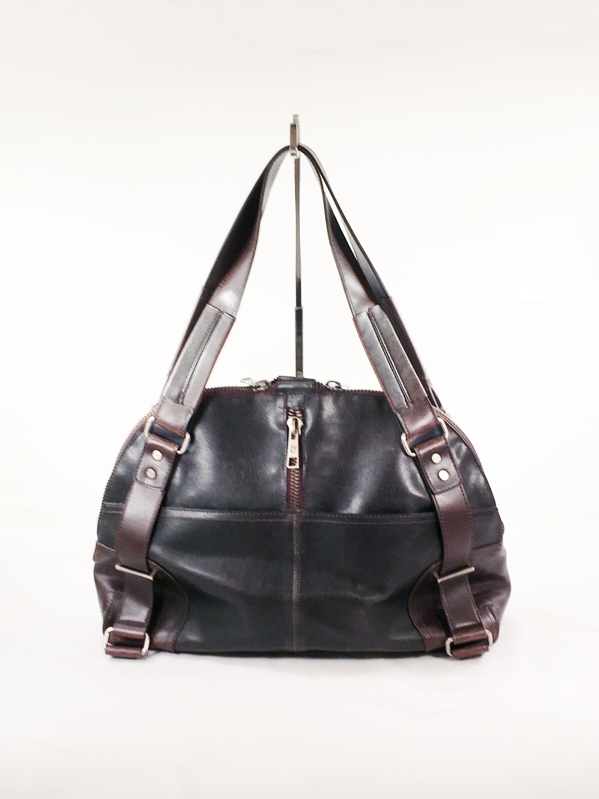 Matt & Nat Bowler/Doctor/Satchel Shoulder Bag, Brown/Raisin Vegan Leather, NWOT