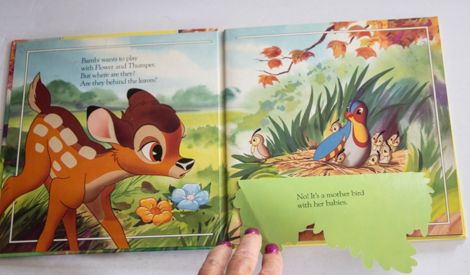 Lot of 4 Peek and Find Books- Disney & Maurice Pledger-1990&rsquo;s-LN