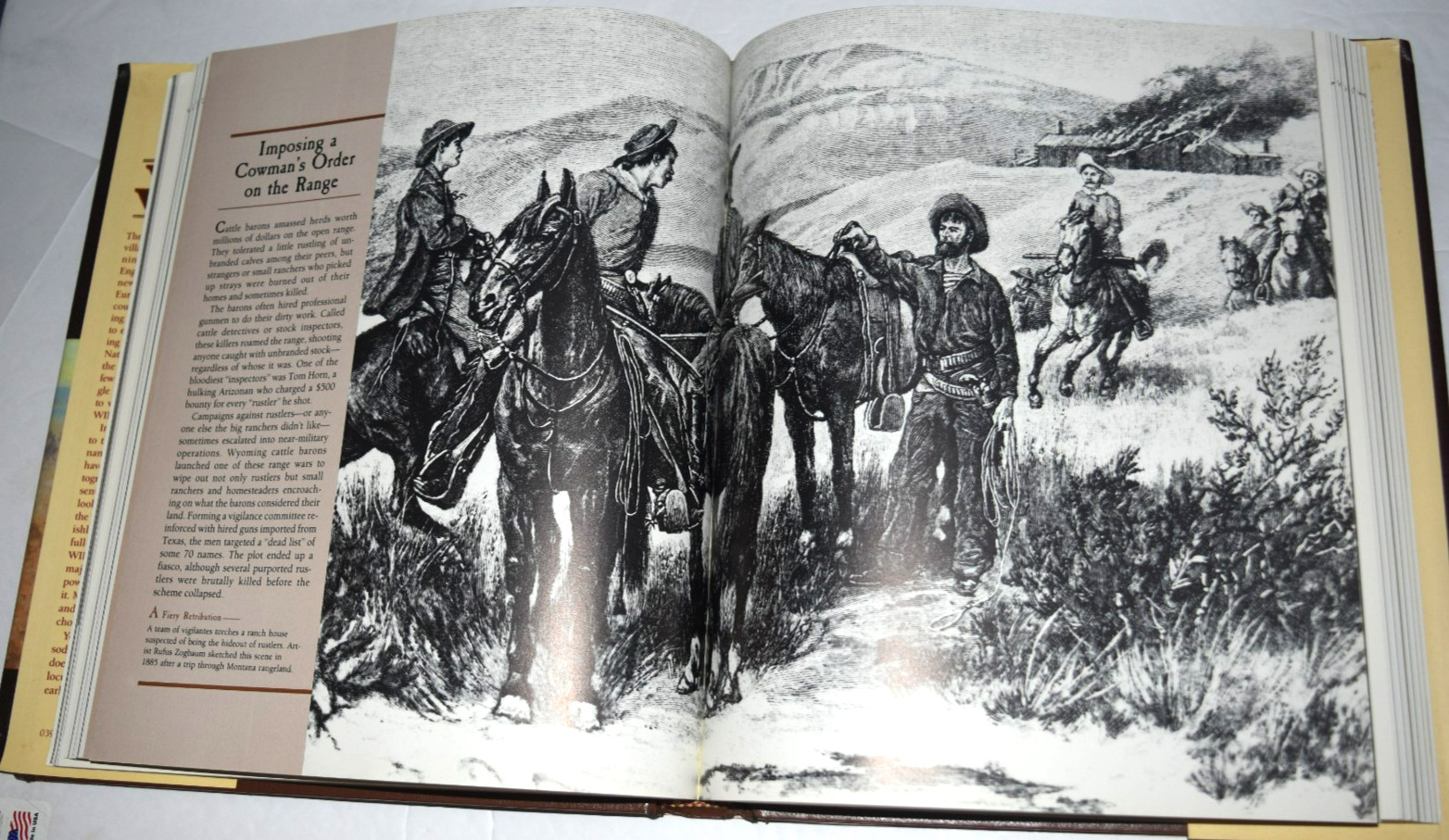 « THE WILD WEST – Companion Volume to the TV Series, » 367 Pages, New (c) 1993
