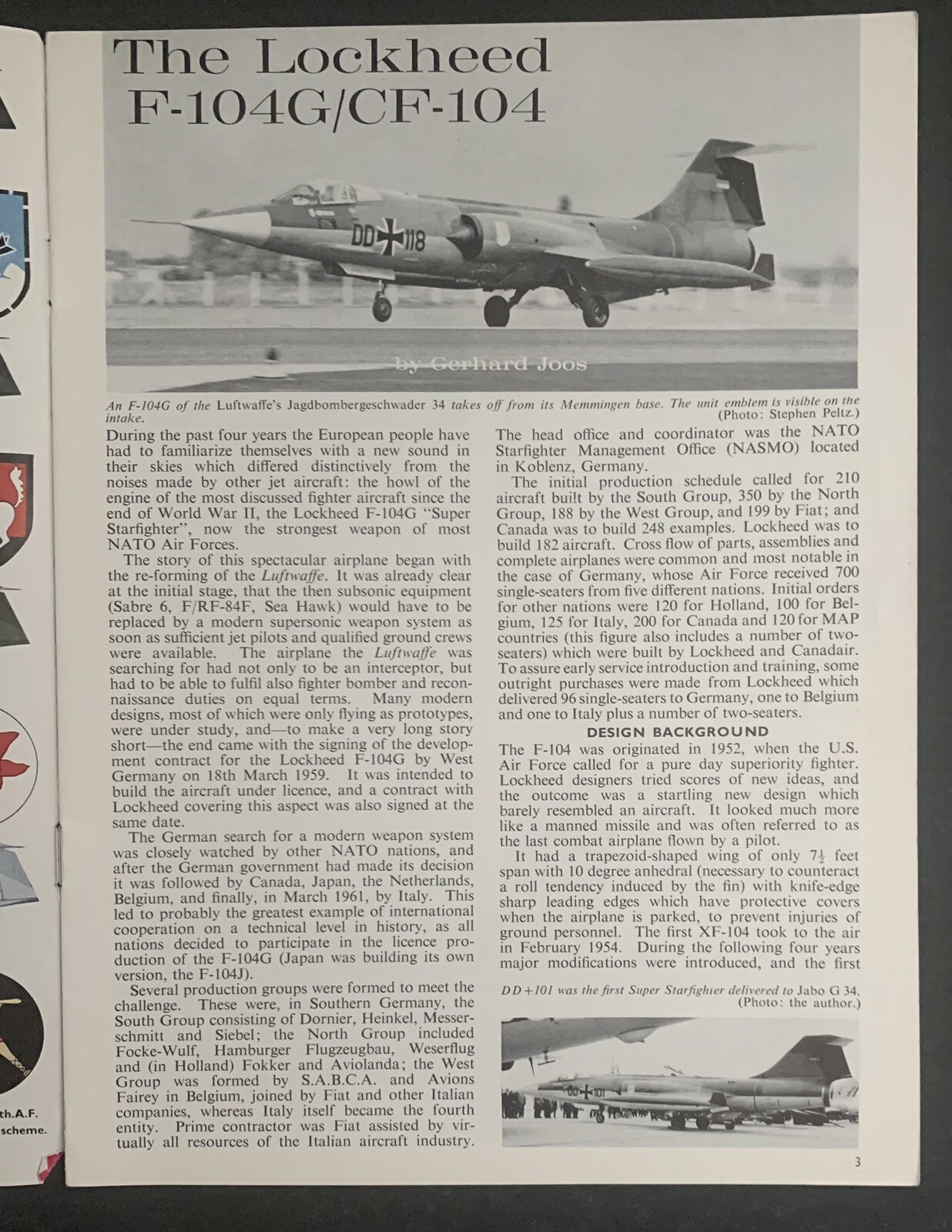 Profile Publications #131 Lockheed F-104G/CF-104