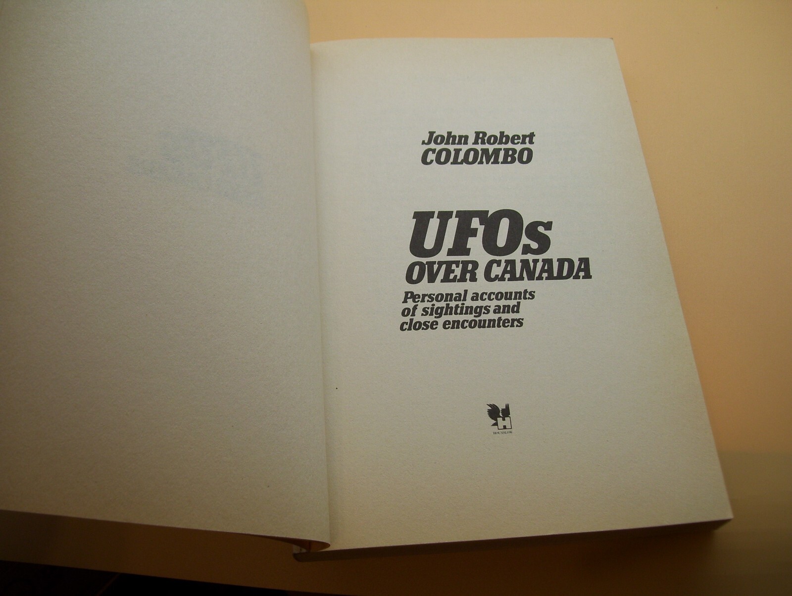 1992 UFO&rsquo;s Over Canada PB Book Personal Sightings Close Encounters Aliens UFO