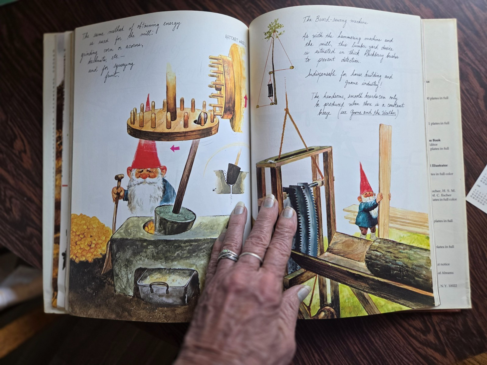 Gnomes by Wil Huygen & Rien Poortvliet 1977 Hardcover Illustrated Dust Jacket