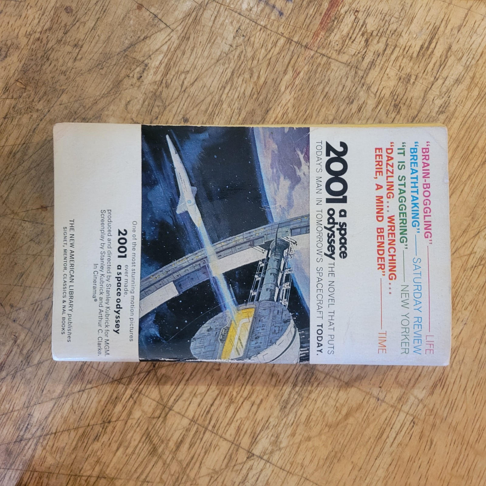 2001 A Space Odyssey by Arthur C. Clarke Signet Book