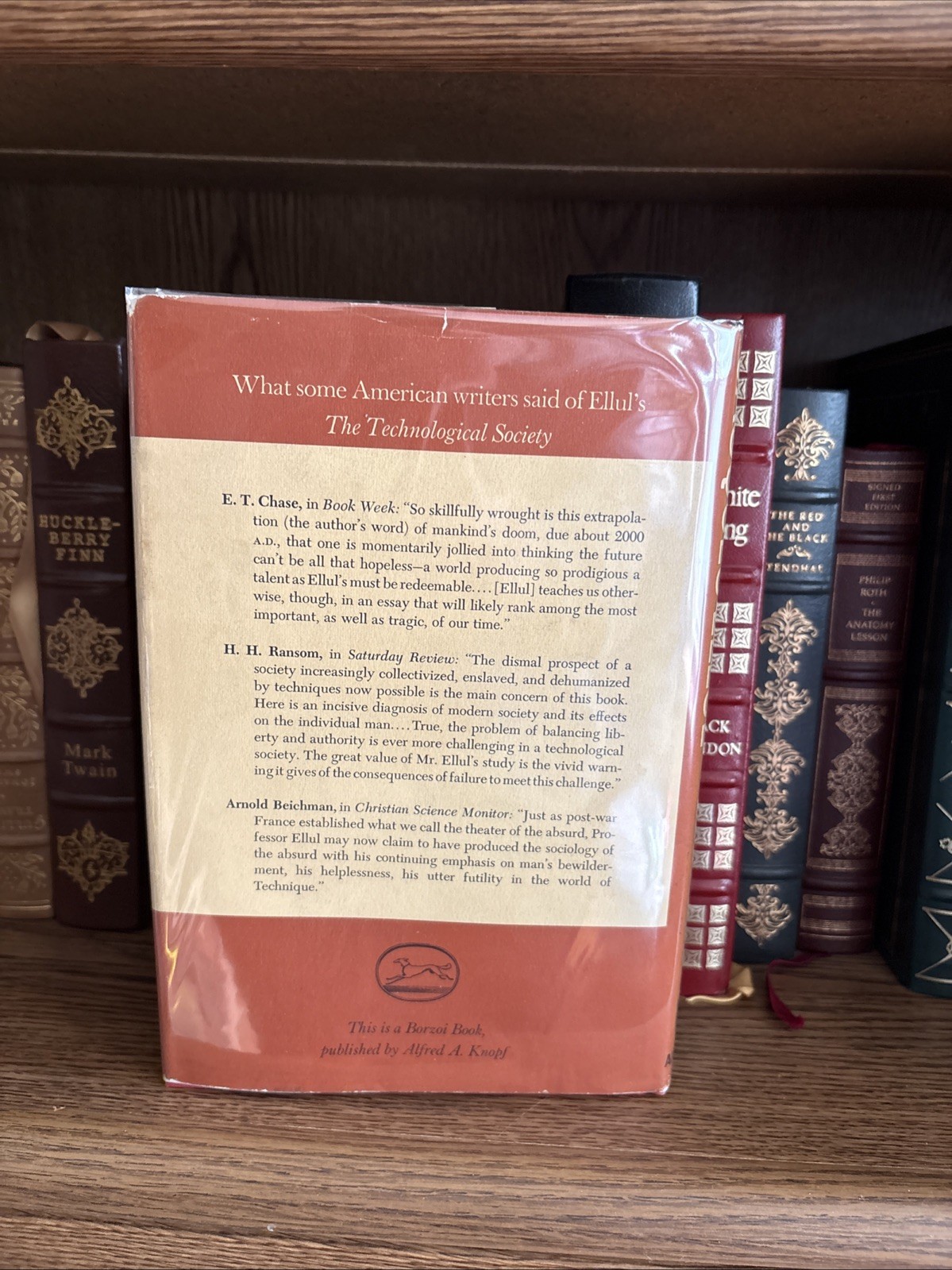 Propaganda: The Formation of Men&rsquo;s Attitudes, Jacques Ellul (HC) 1st ed 3rd Ptg