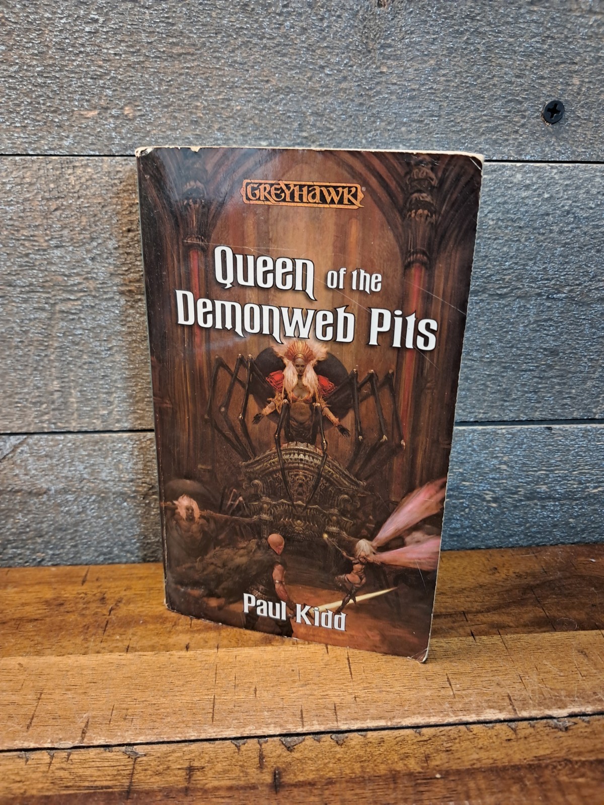 Queen of the Demonweb Pits by Paul Kidd Greyhawk Wizards of the Coast Paperback