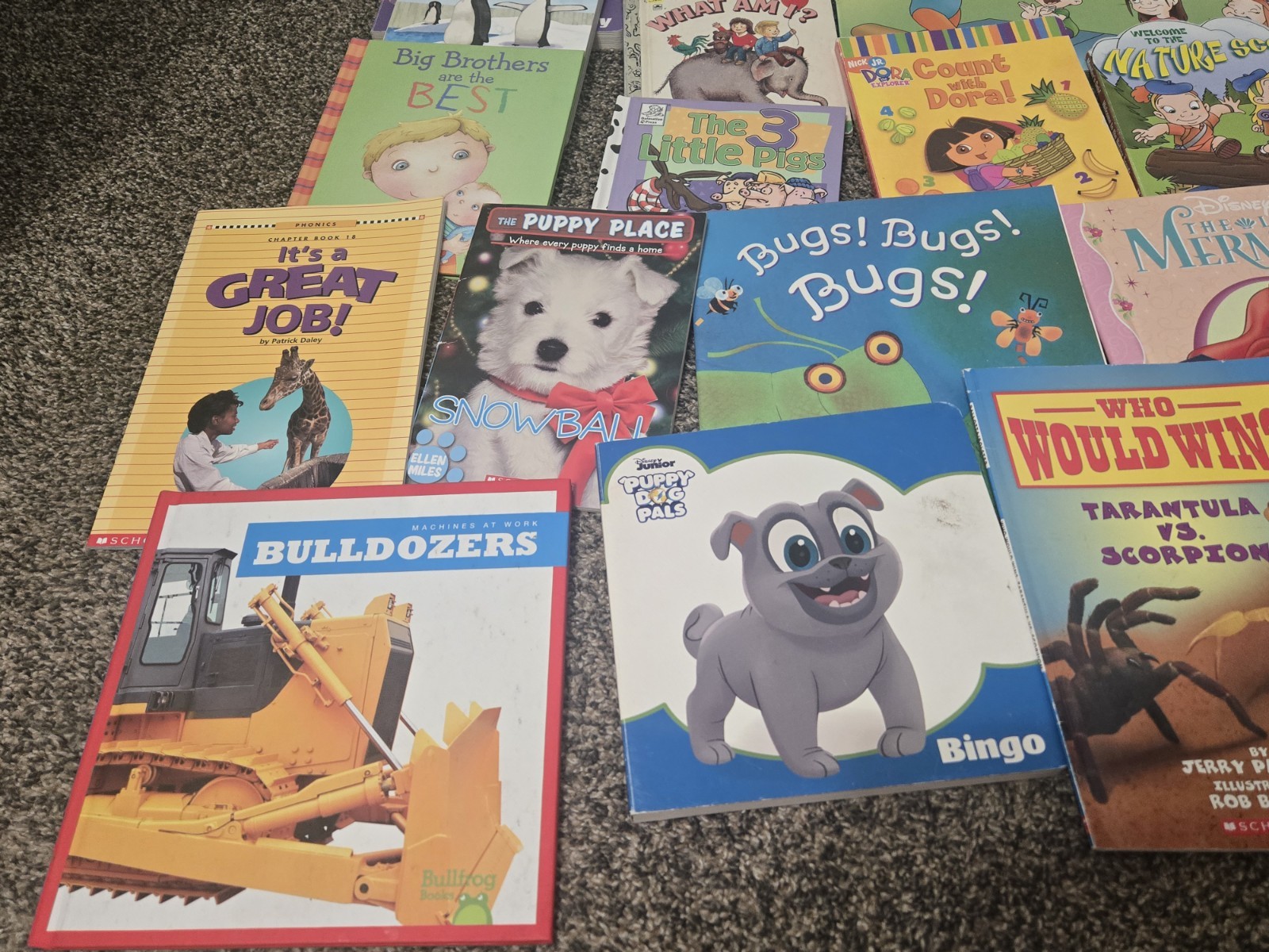 Random Lot of 35 – Books for Children&rsquo;s/ Kids/ Toddler Babies/Preschool/Daycare