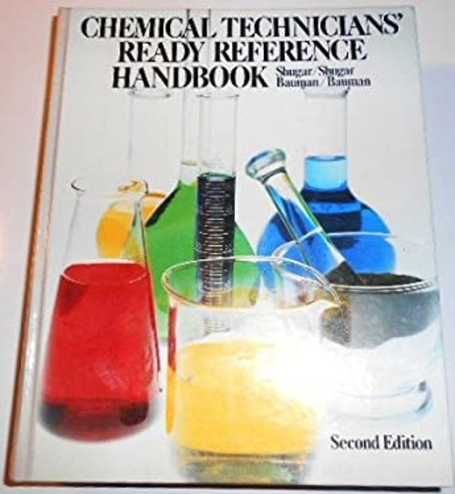 Chemical Technicians&rsquo; Ready Reference Handbook Hardcover