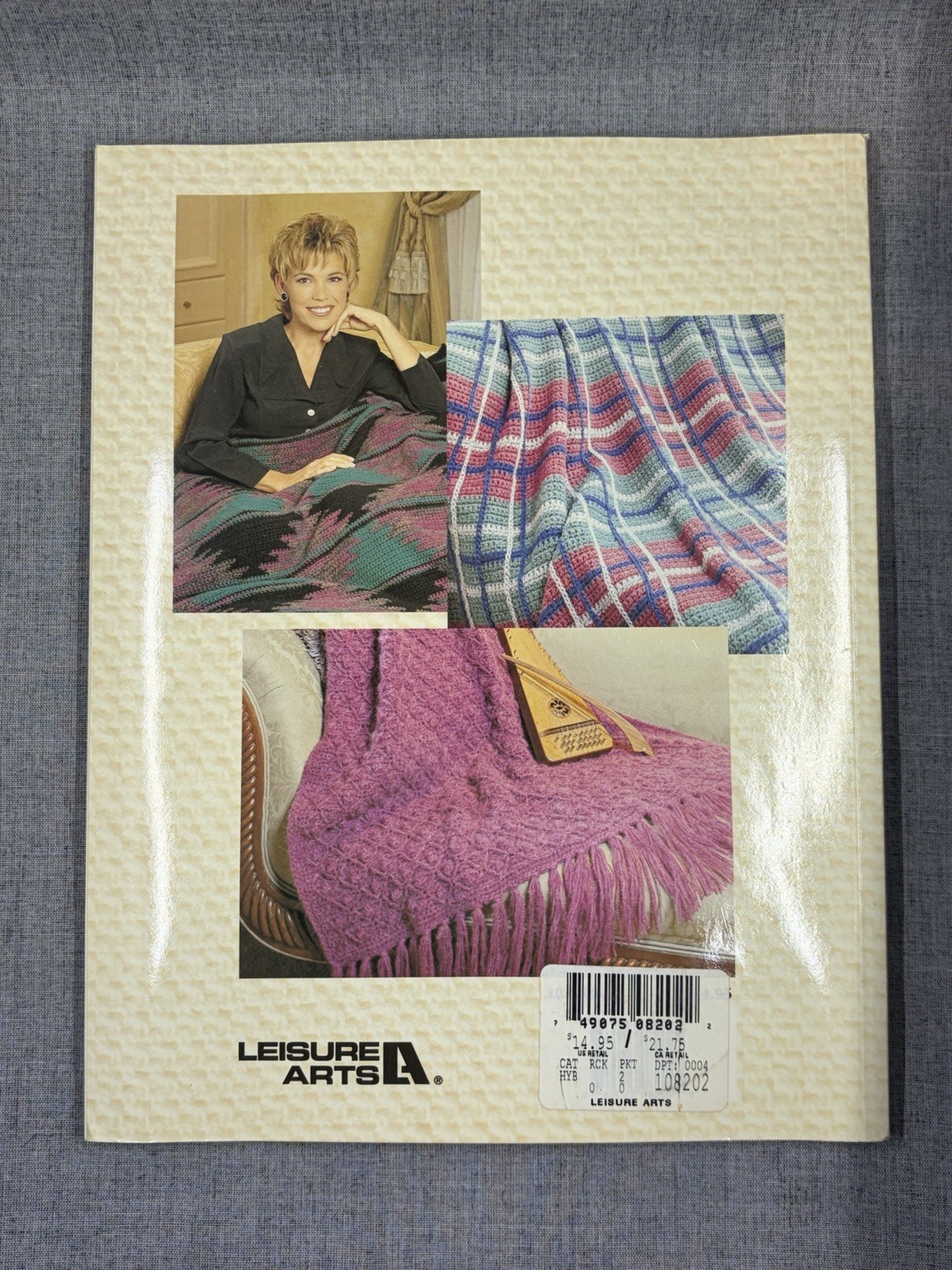 VANNA&rsquo;S AFGHANS All Through the House PB Book CROCHET PATTERNS – 114 Pages LA