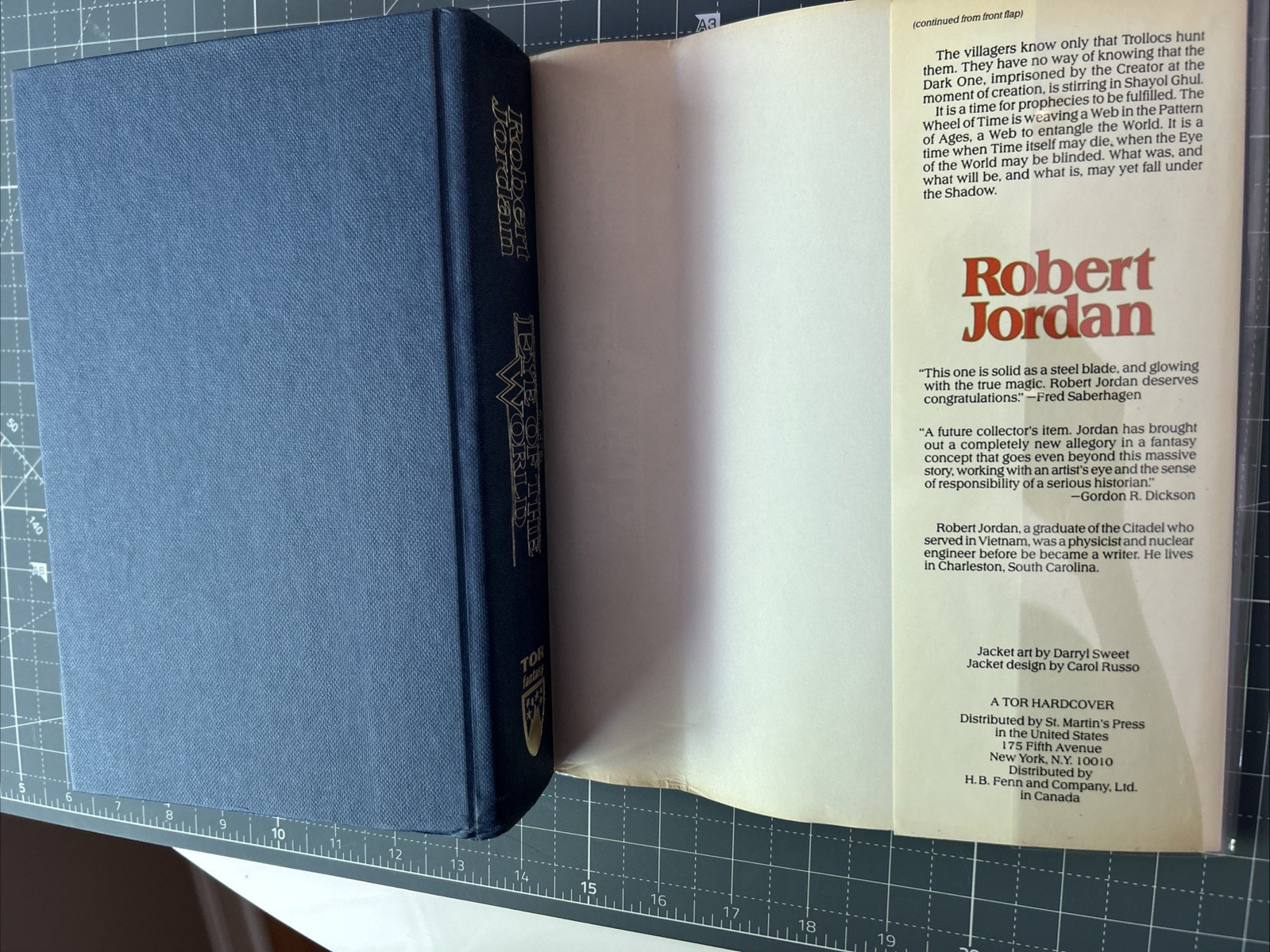The Eye of the World – Robert Jordan 1st First Edition 1st Print – NF GRAIL