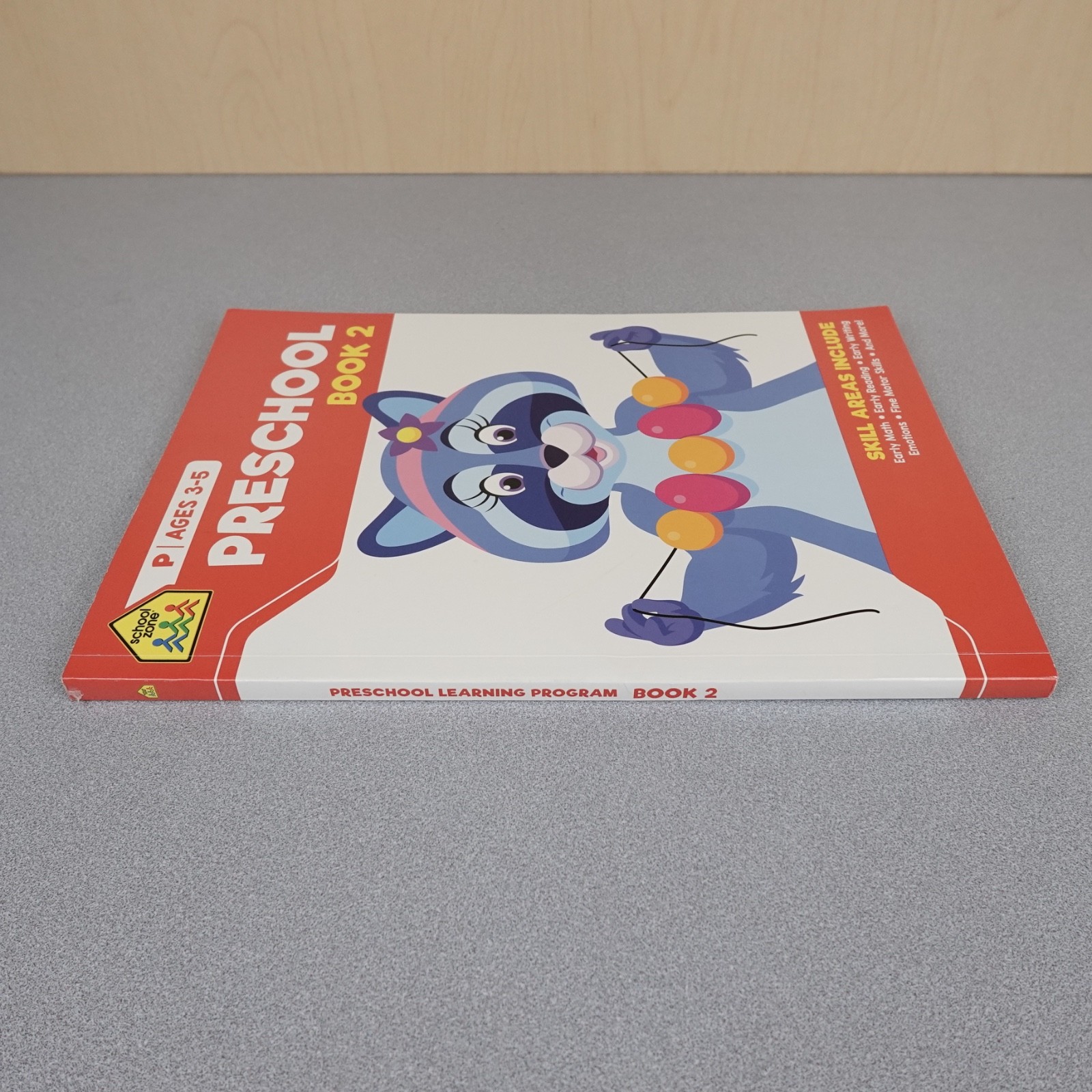 School Zone Preschool Single Book #2 Learning Program Paperback