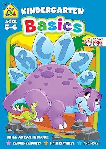 School Zone Kindergarten Basics – Paperback, by School Zone; Joan – Very Good x